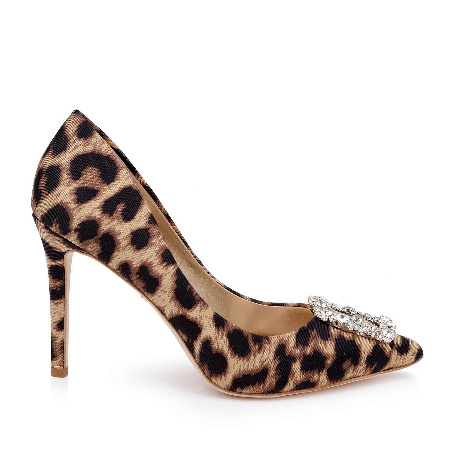 Badgley Mischka Womens Cher in Natural Leopard