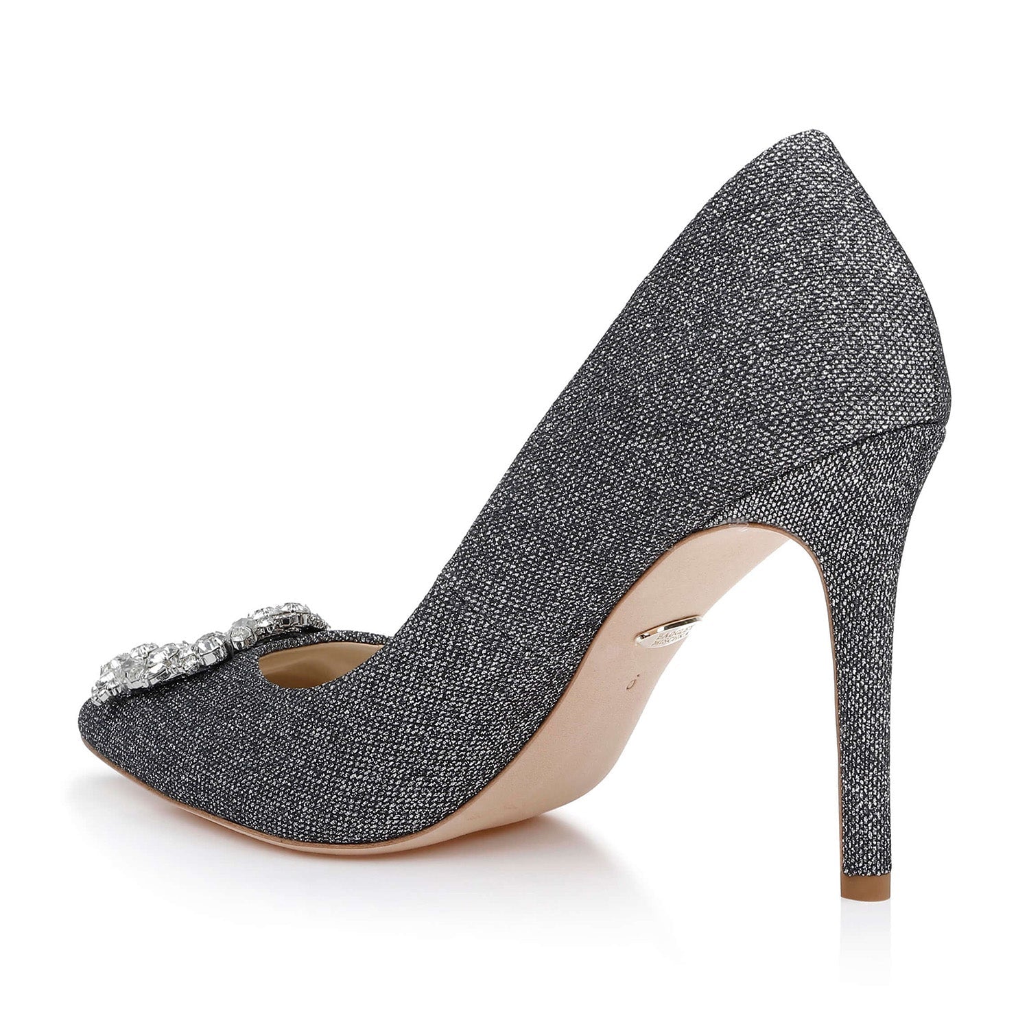 Badgley Mischka Womens Cher in Pewter