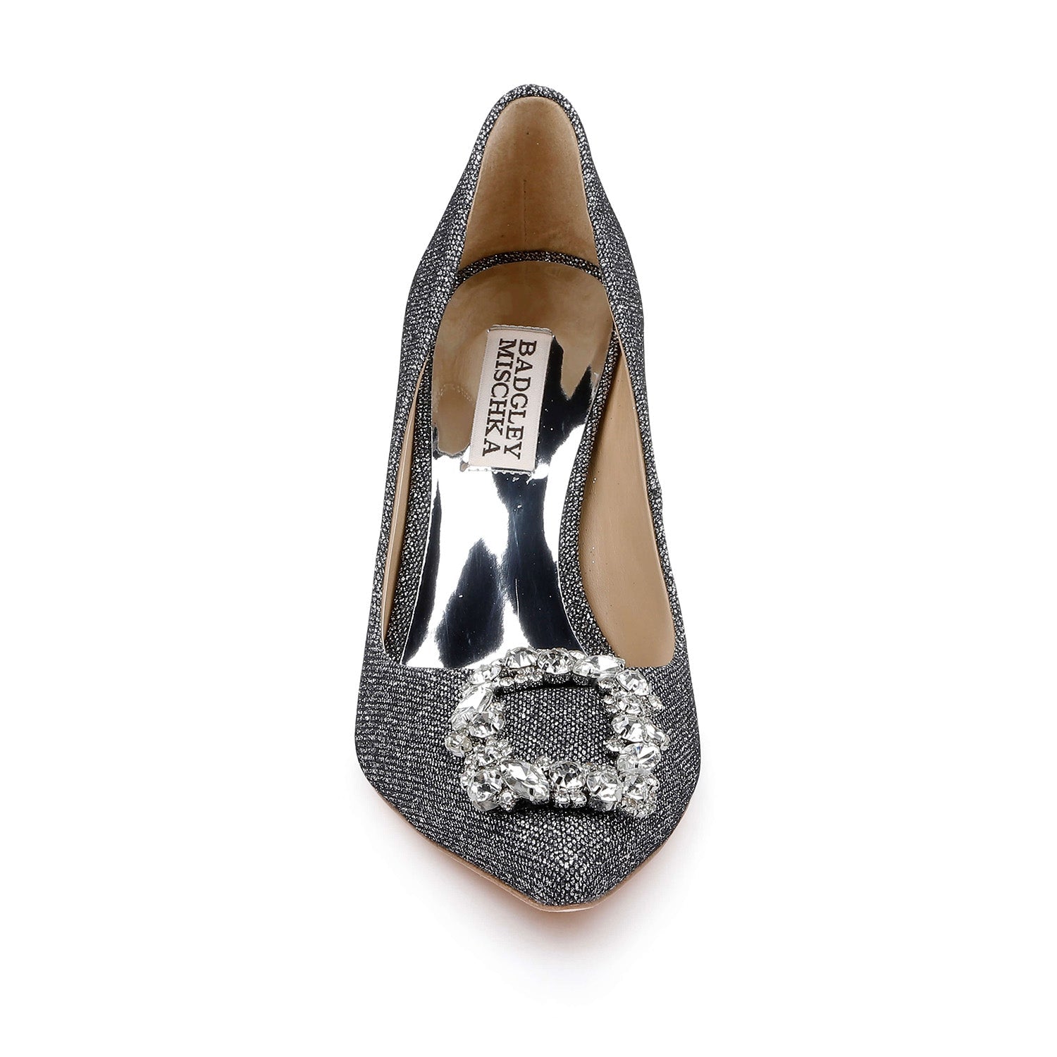Badgley Mischka Womens Cher in Pewter