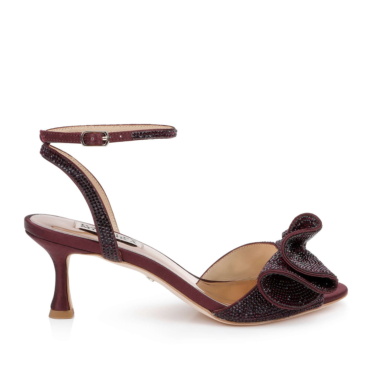 Badgley Mischka Womens Remi in Wine