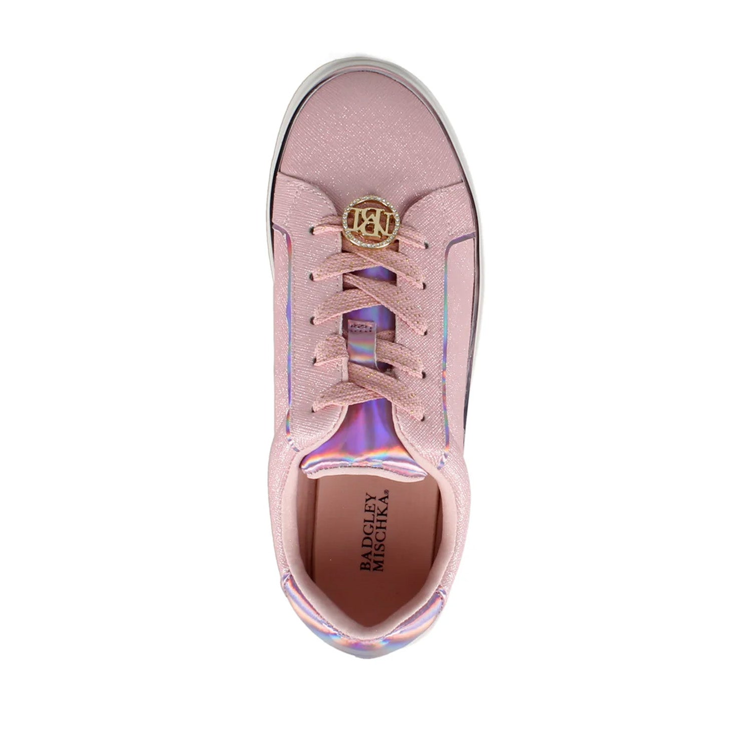 Badgley Mischka Kids' Caitlin in Pink