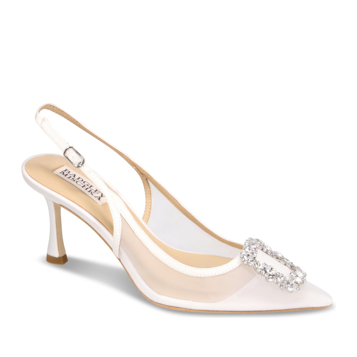 Badgley Mischka Women's Yuta in White