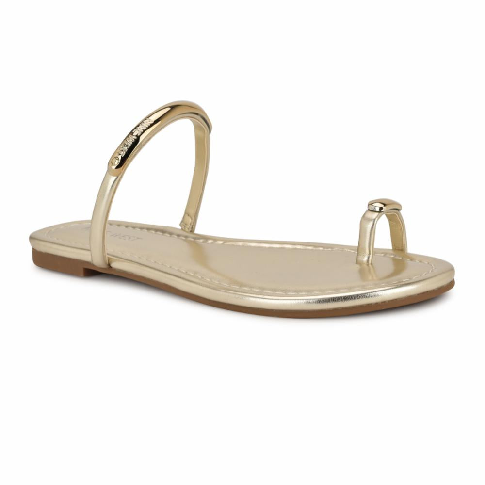 Nine West Women's Balon3 Gold M