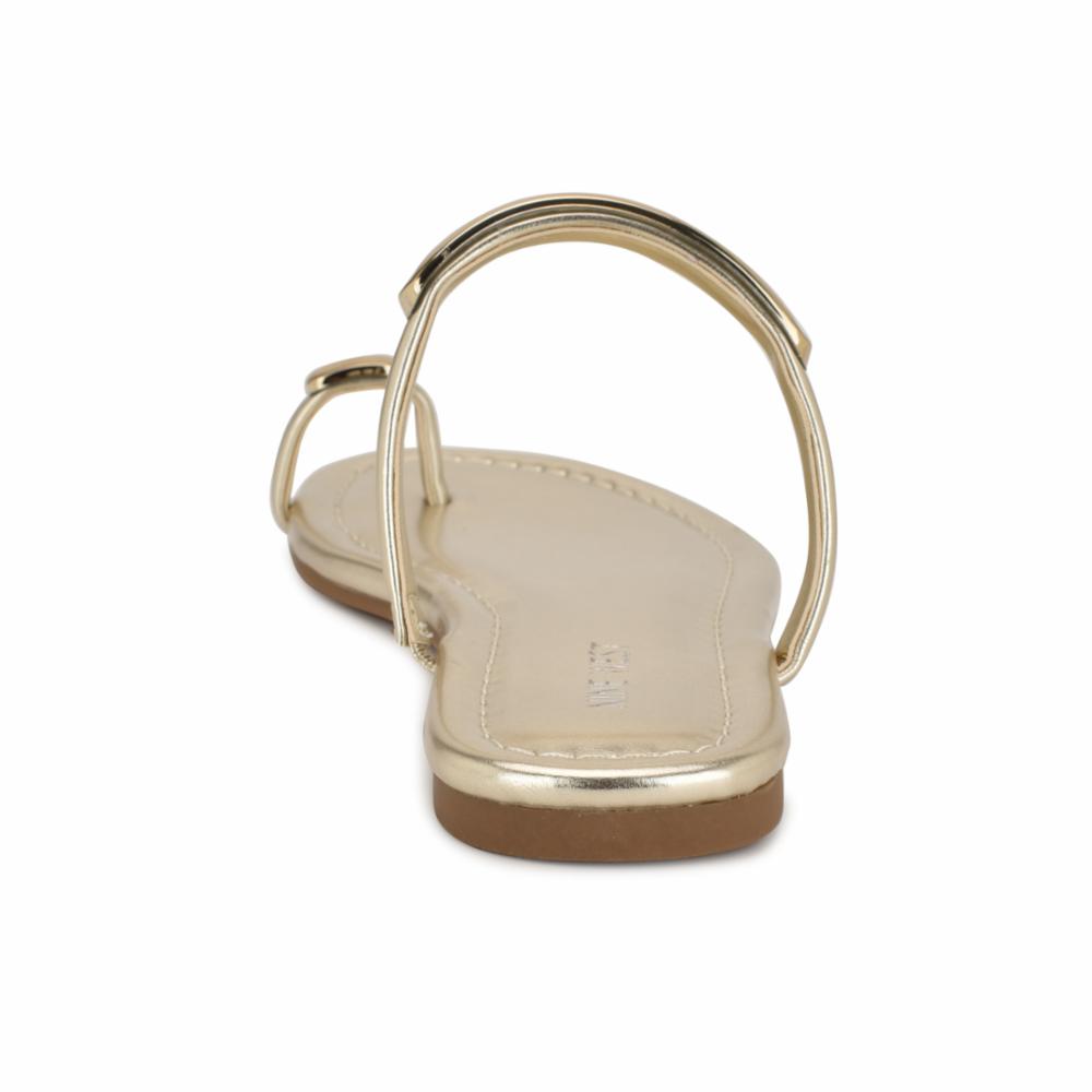 Nine West Women's Balon3 Gold M