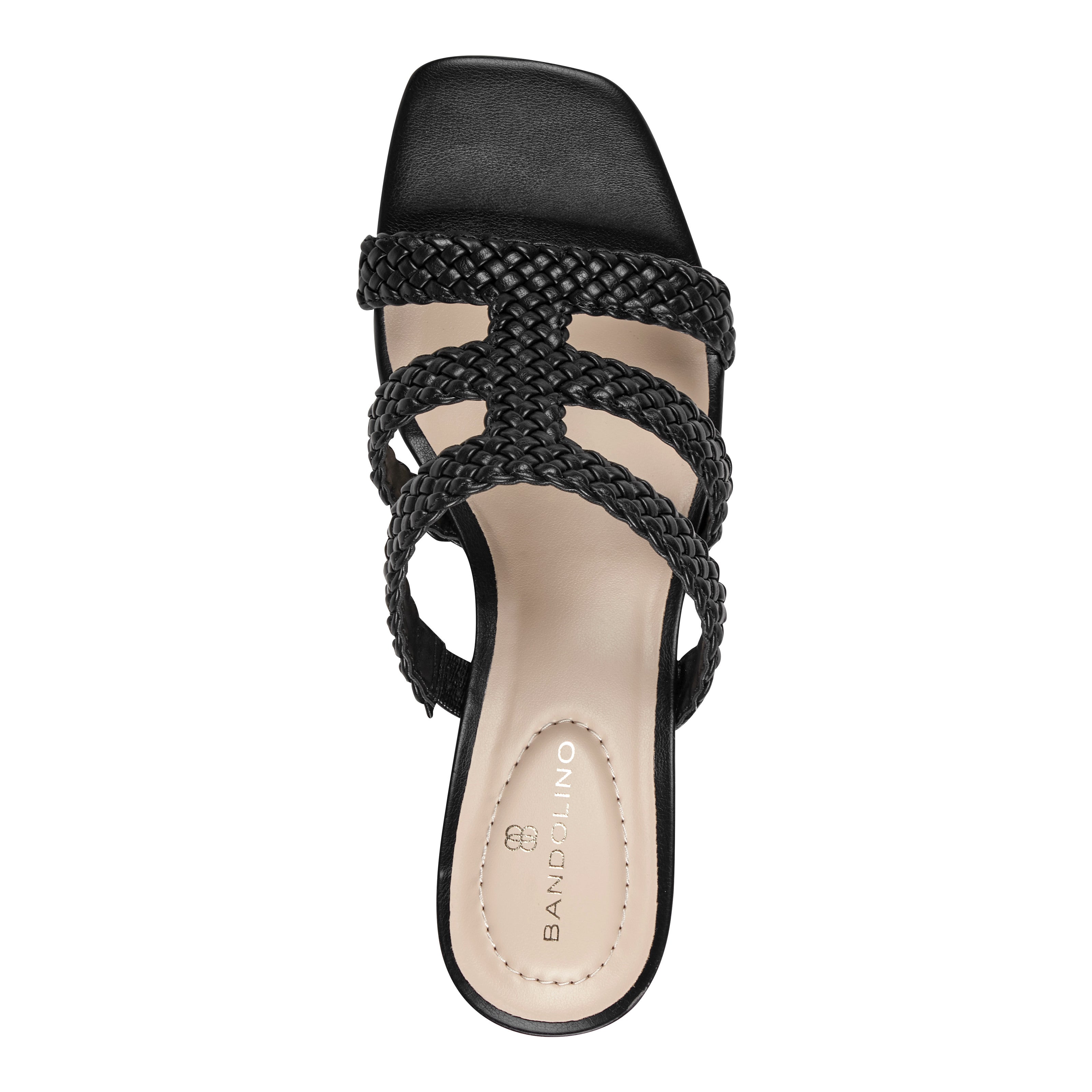 Bandolino Women's Mumm2 In Black/Woven M