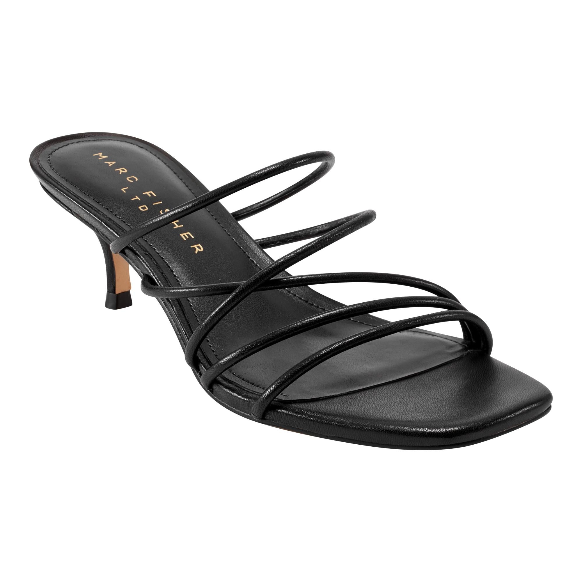 Marc Fisher Ltd Women's Banna Black/Ft Fh Nappa (Gr) M