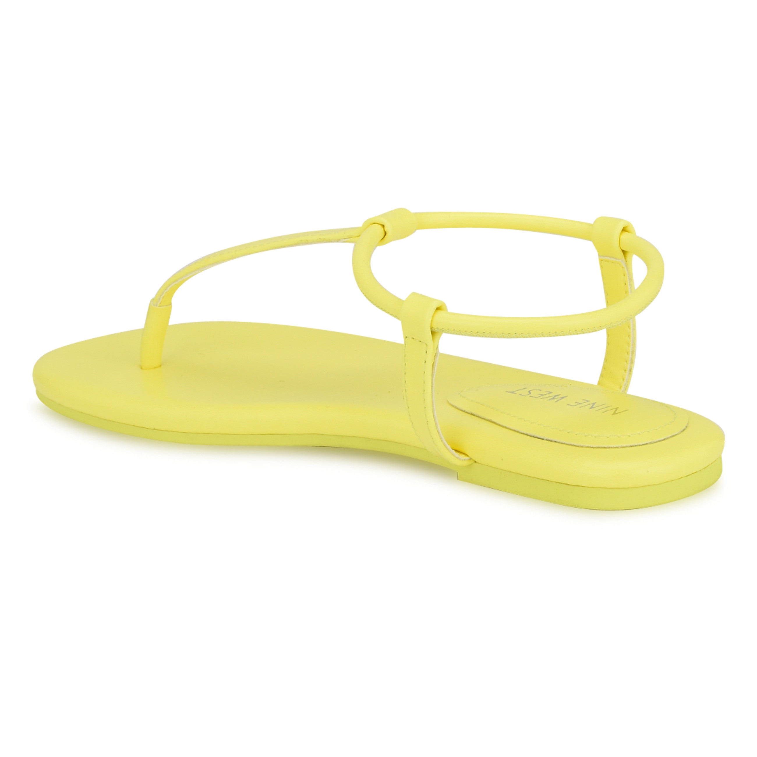 Nine West Women's Bassie3 In Neon Yellow