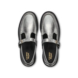 G.H. Bass Women's Mary Jane Super Lug Loafer in Silver