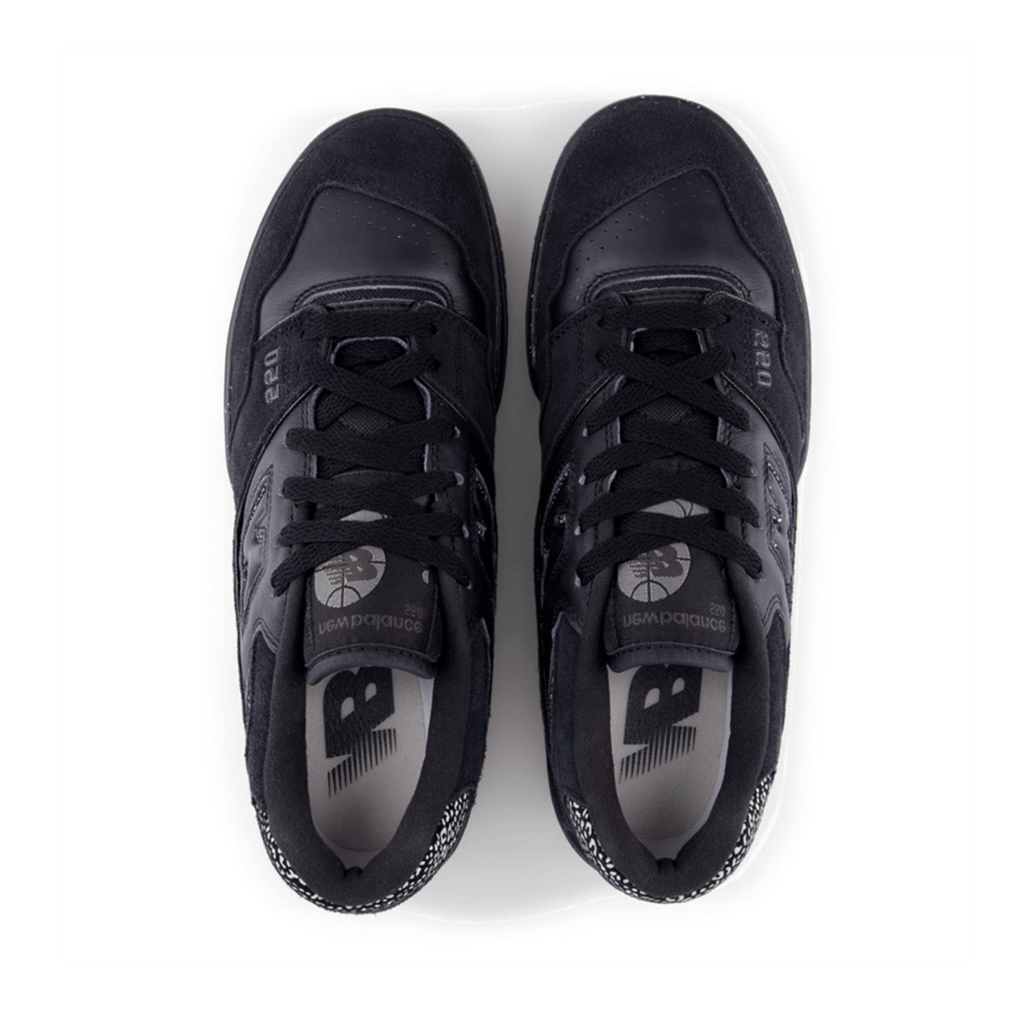 New Balance Women's 550 in Black with White