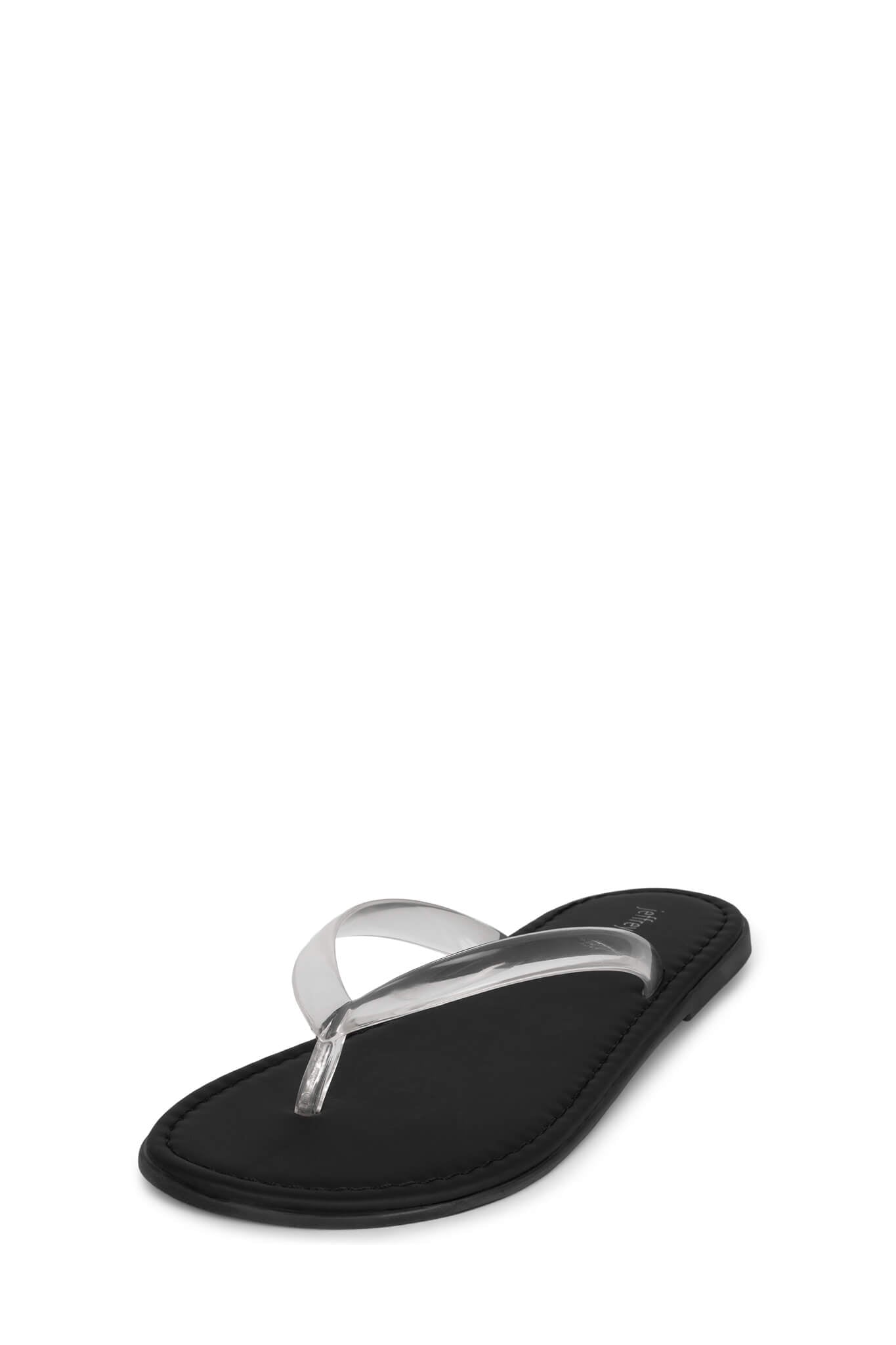 Jeffrey Campbell Women's Beached In Clear/Black M