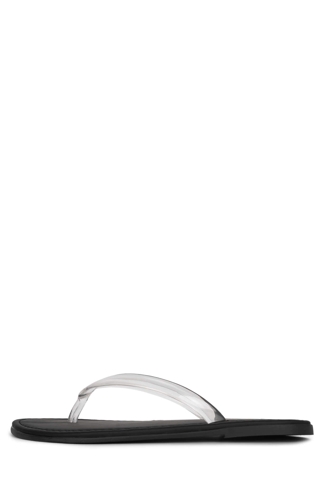 Jeffrey Campbell Women's Beached In Clear/Black M