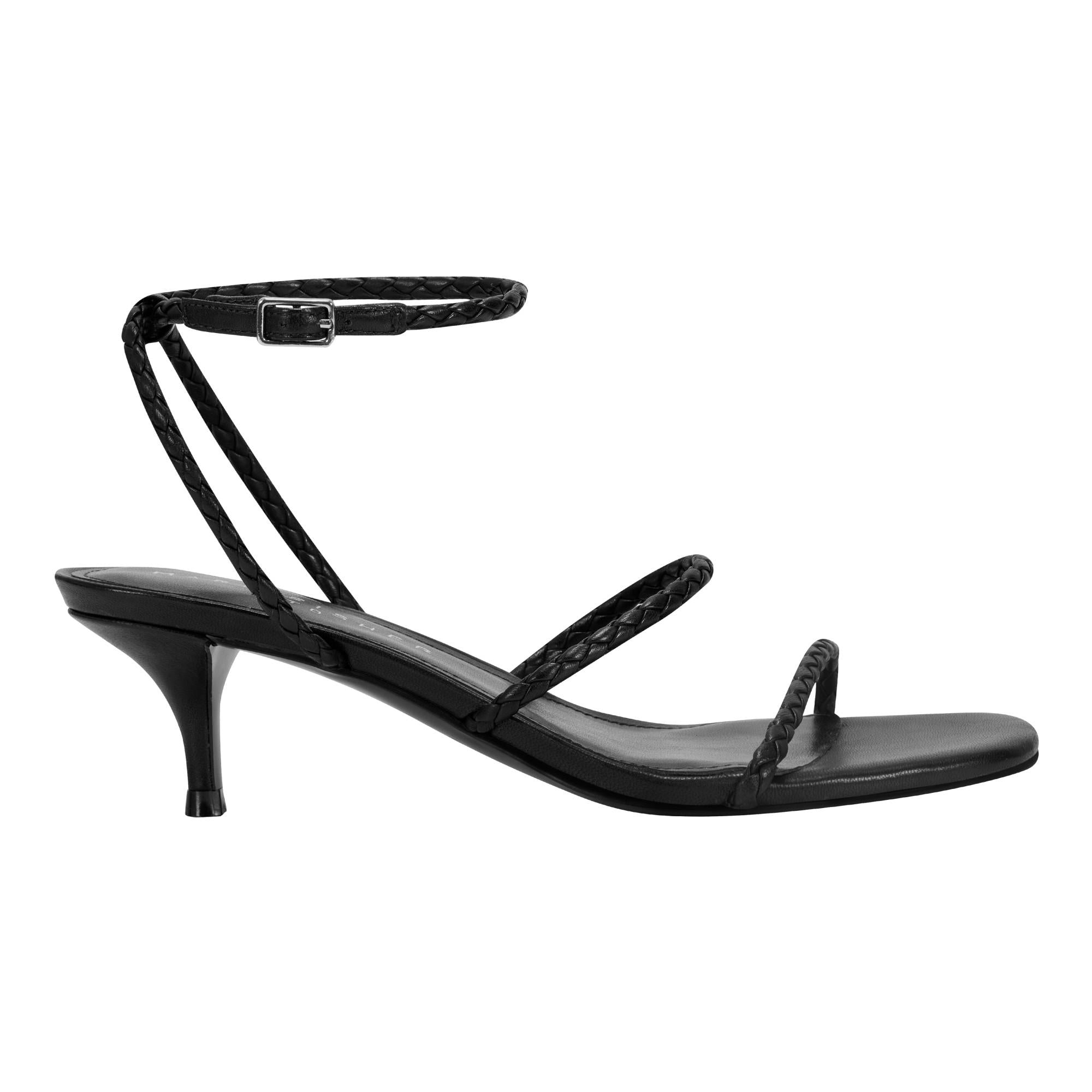 Marc Fisher Ltd Women's Beylee Black/Ft Fh Nappa (Gr) M