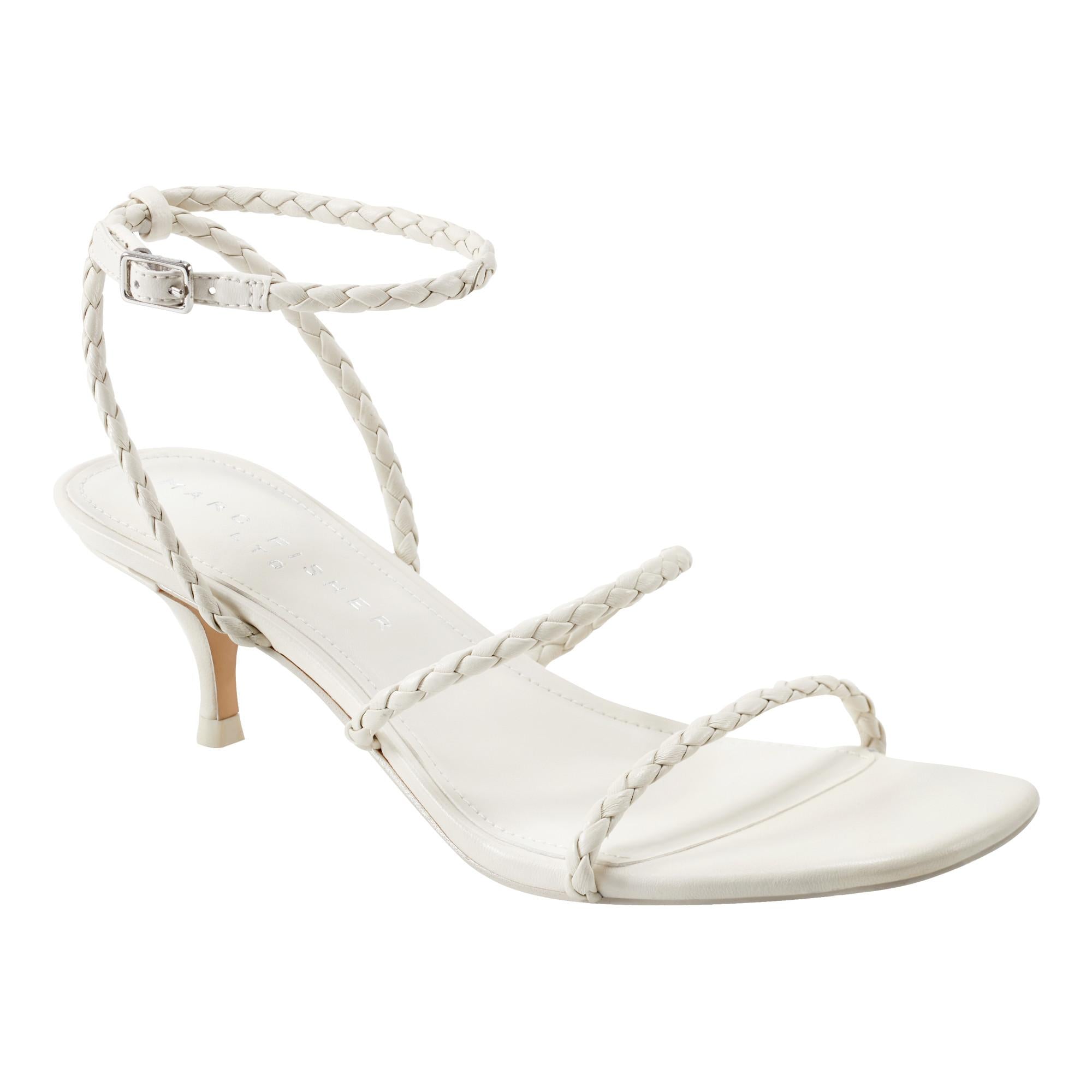 Marc Fisher Ltd Women's Beylee Chic Cream/Ft Fh Nappa (Gr) M