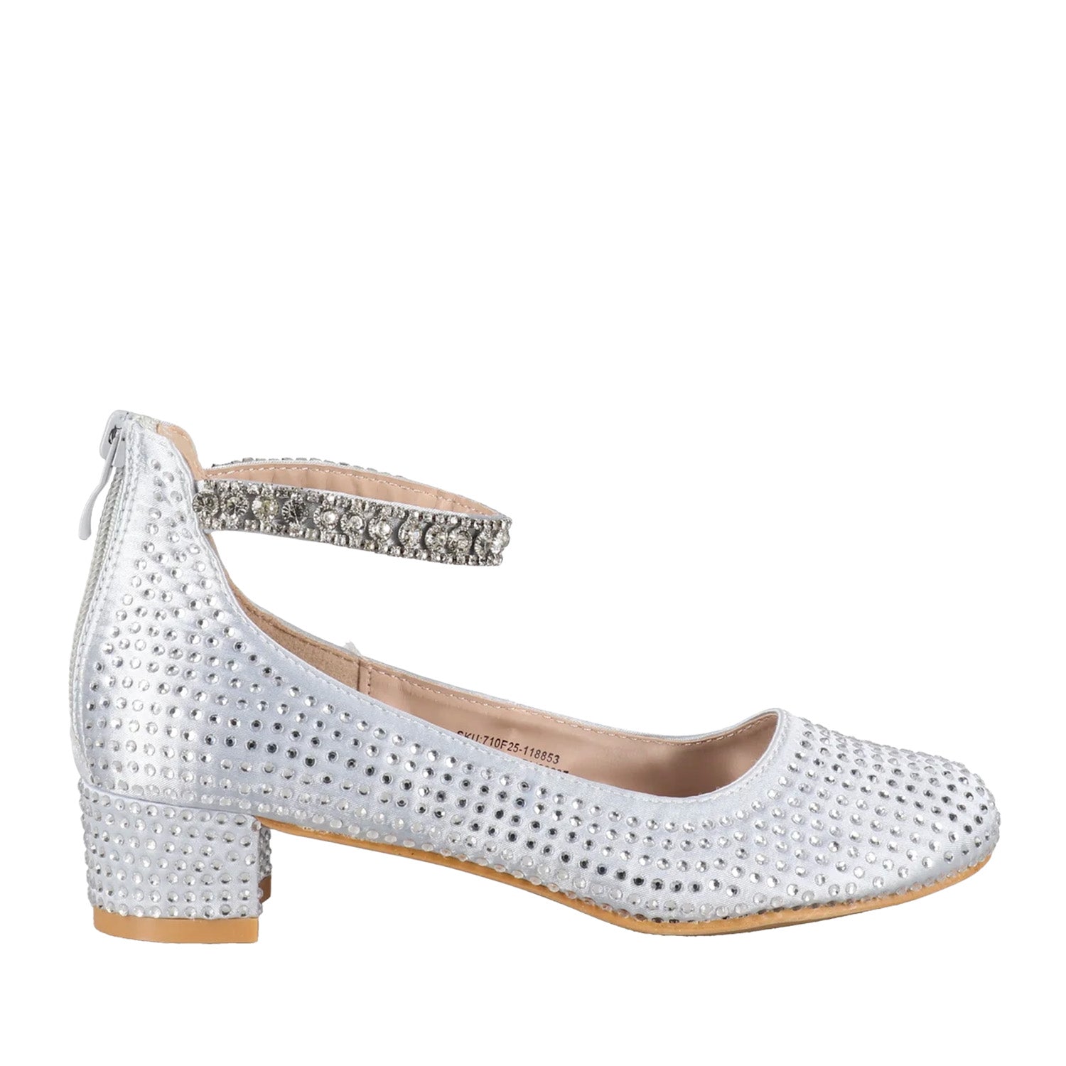Badgley Mischka Kids' Chelsea In Silver