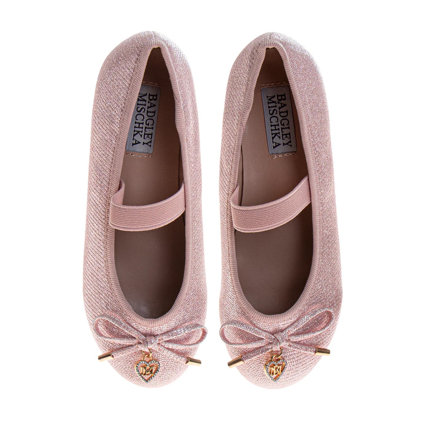 Badgley Mischka Kids' Delilah In Pink