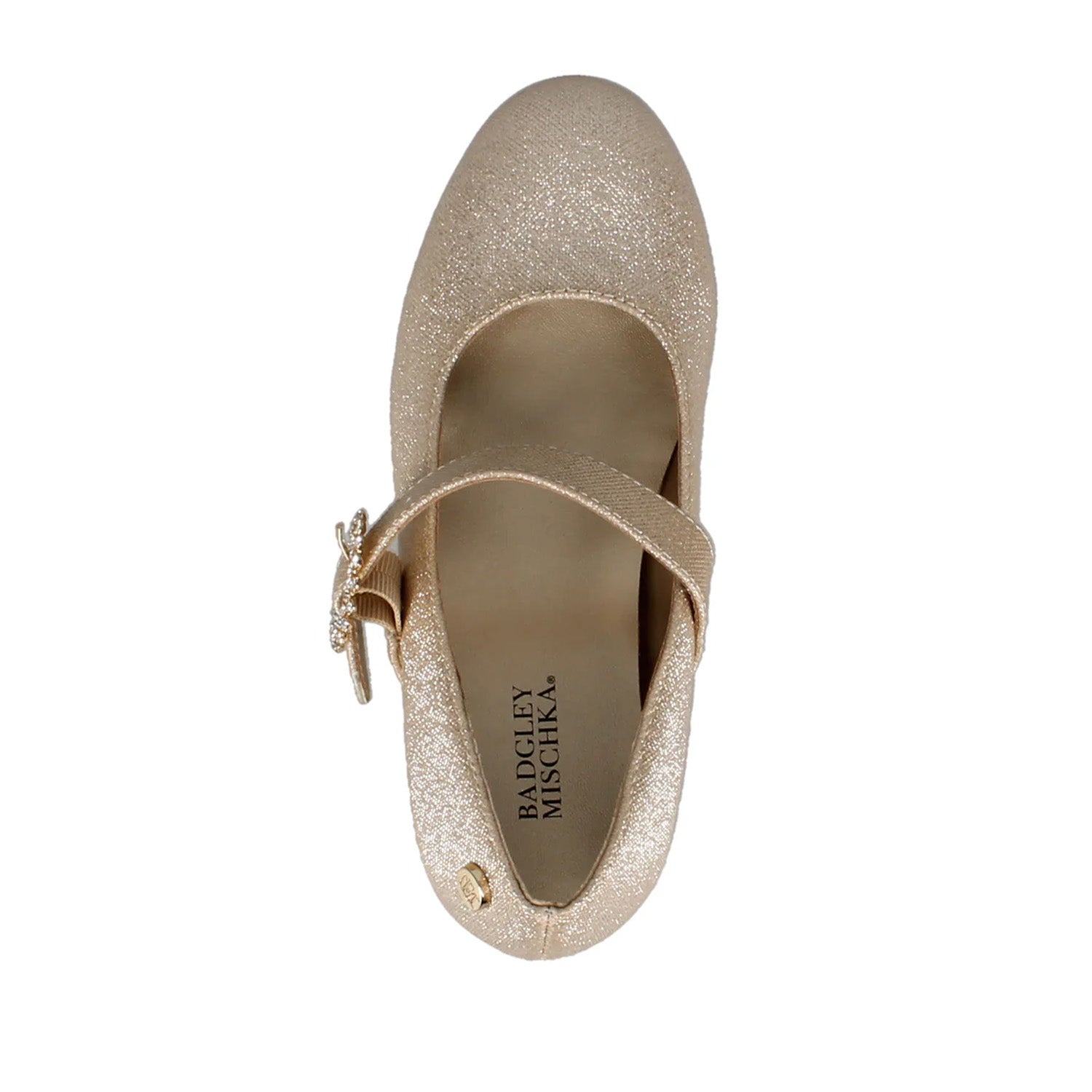 Badgley Mischka Kids' Demi In Gold