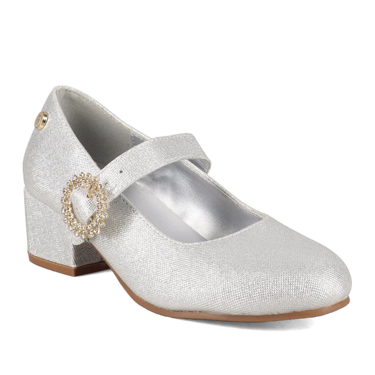 Badgley Mischka Kids' Demi In Silver