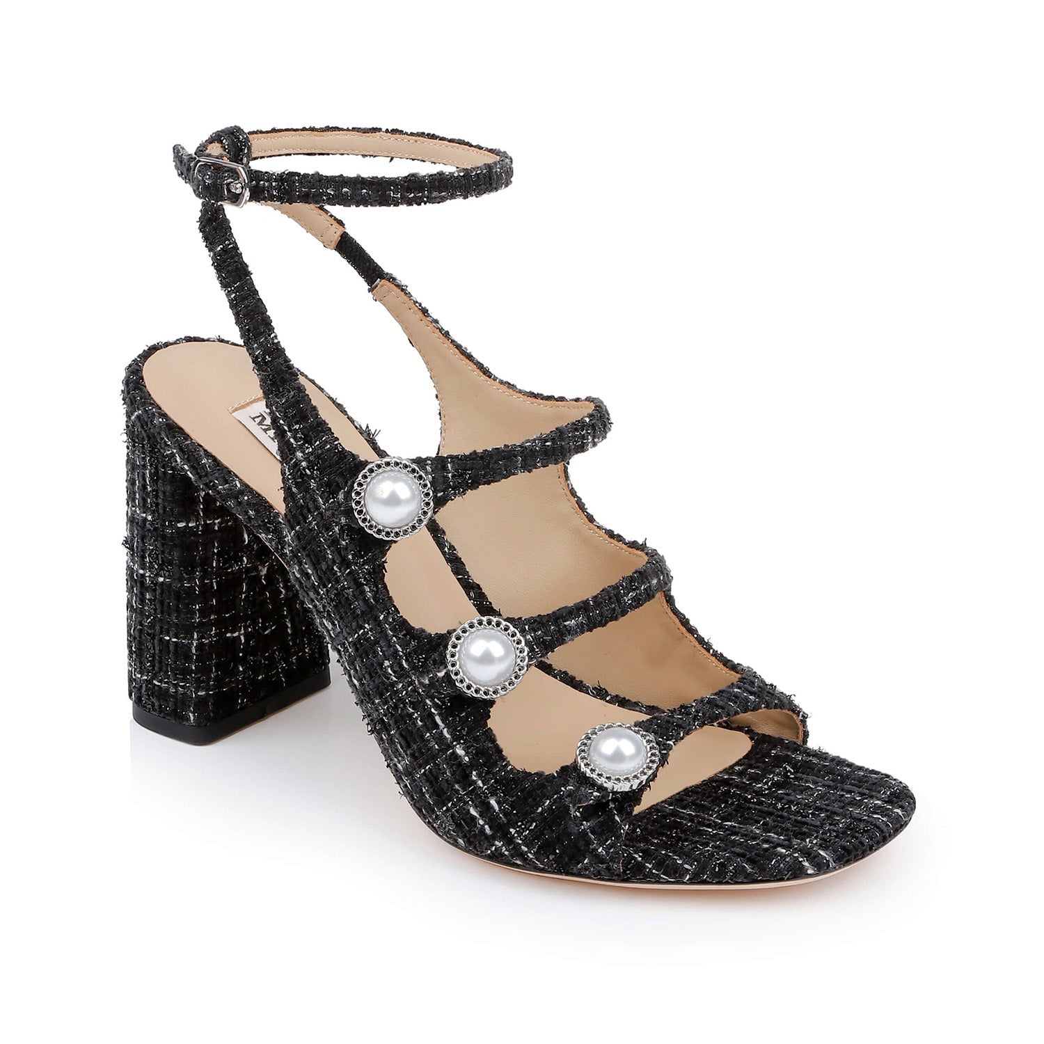 Badgley Mischka Womens Vella in Black Multi