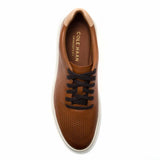 Cole Haan Men's Grandpro Rally Laser Cut Sneaker in British Tan