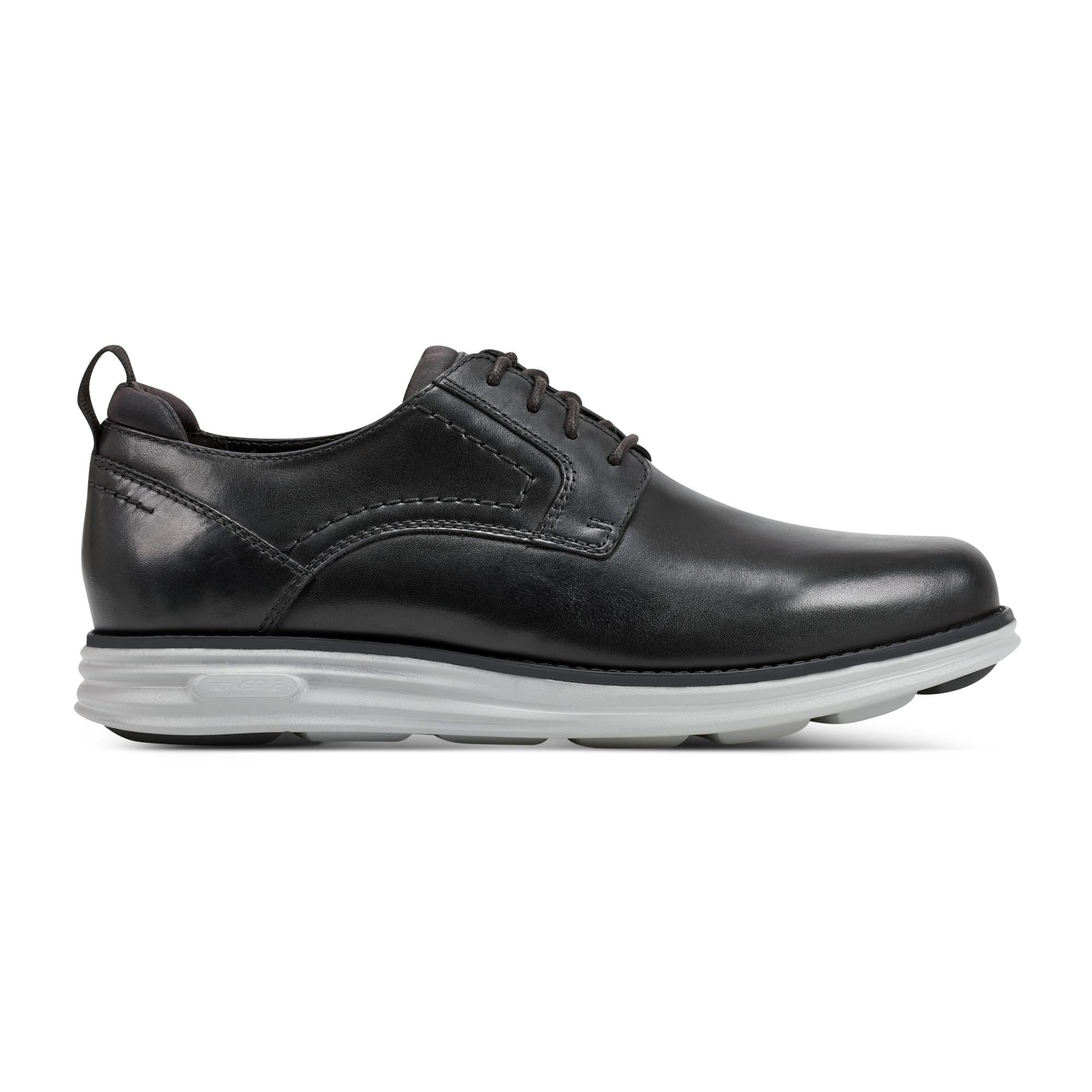 Rockport  Men's Canton Laceup Black/Black/Black/Hanover Gr W