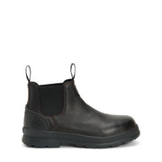 Muck Men's Chore Farm Leather  Chore Men In Black W