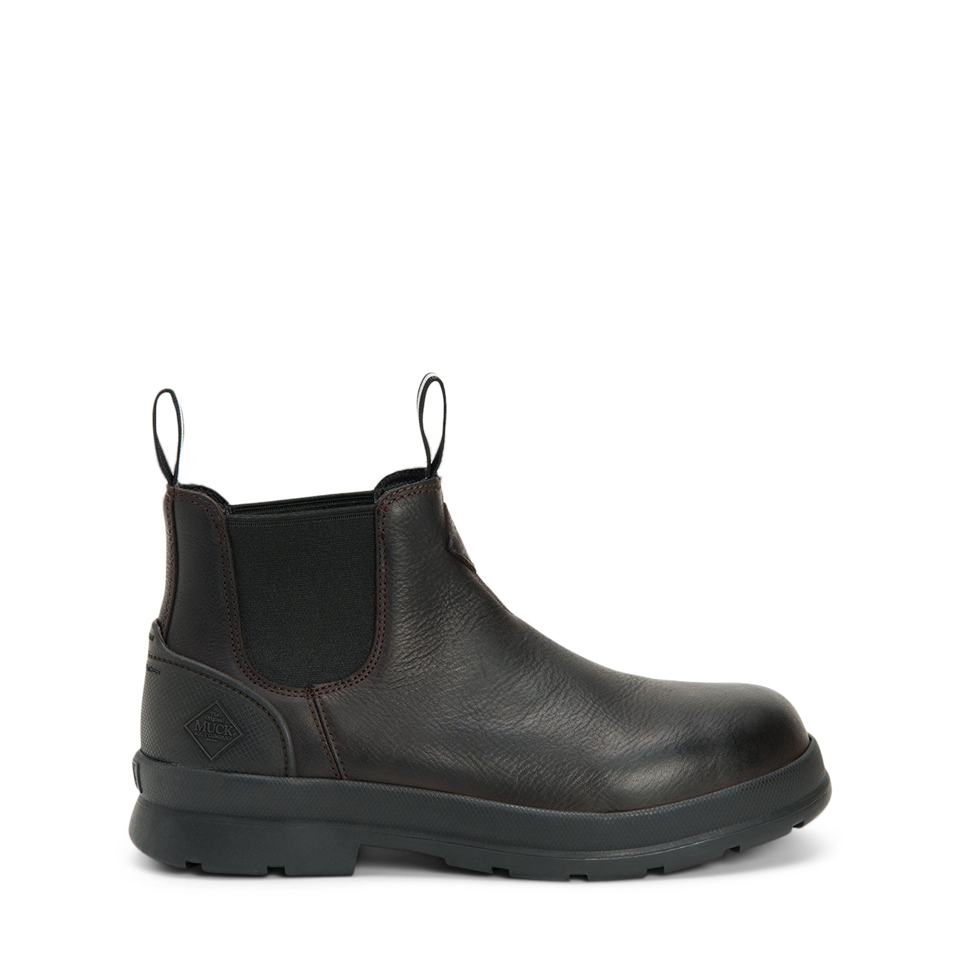 Muck Men's Chore Farm Leather  Chore Men In Black W