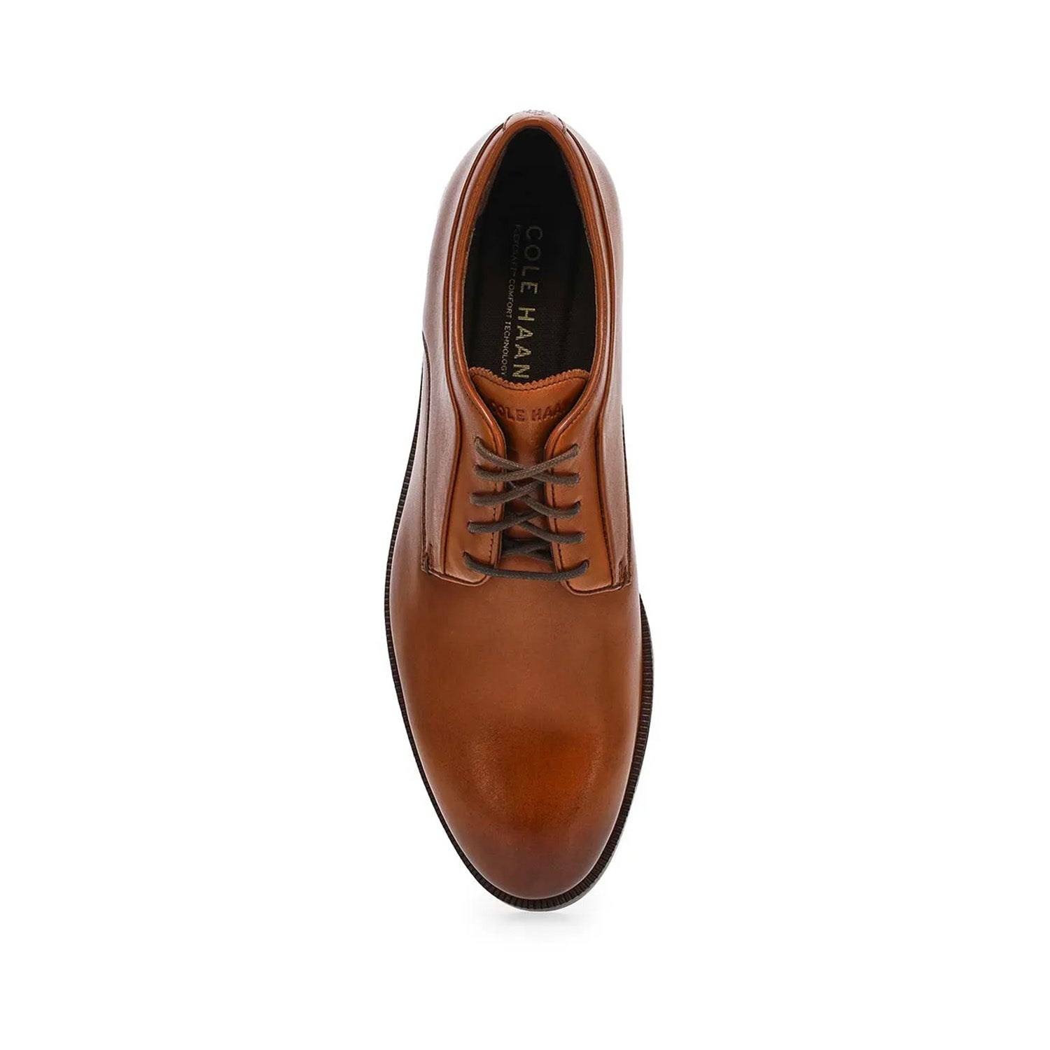 Cole Haan Men's Dean Grand Plain Toe Oxford in British Tan/Black