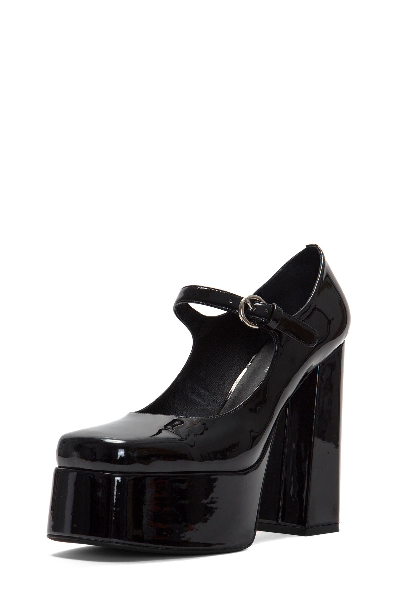 Jeffrey Campbell Women's Chillin2 In Black/Patent