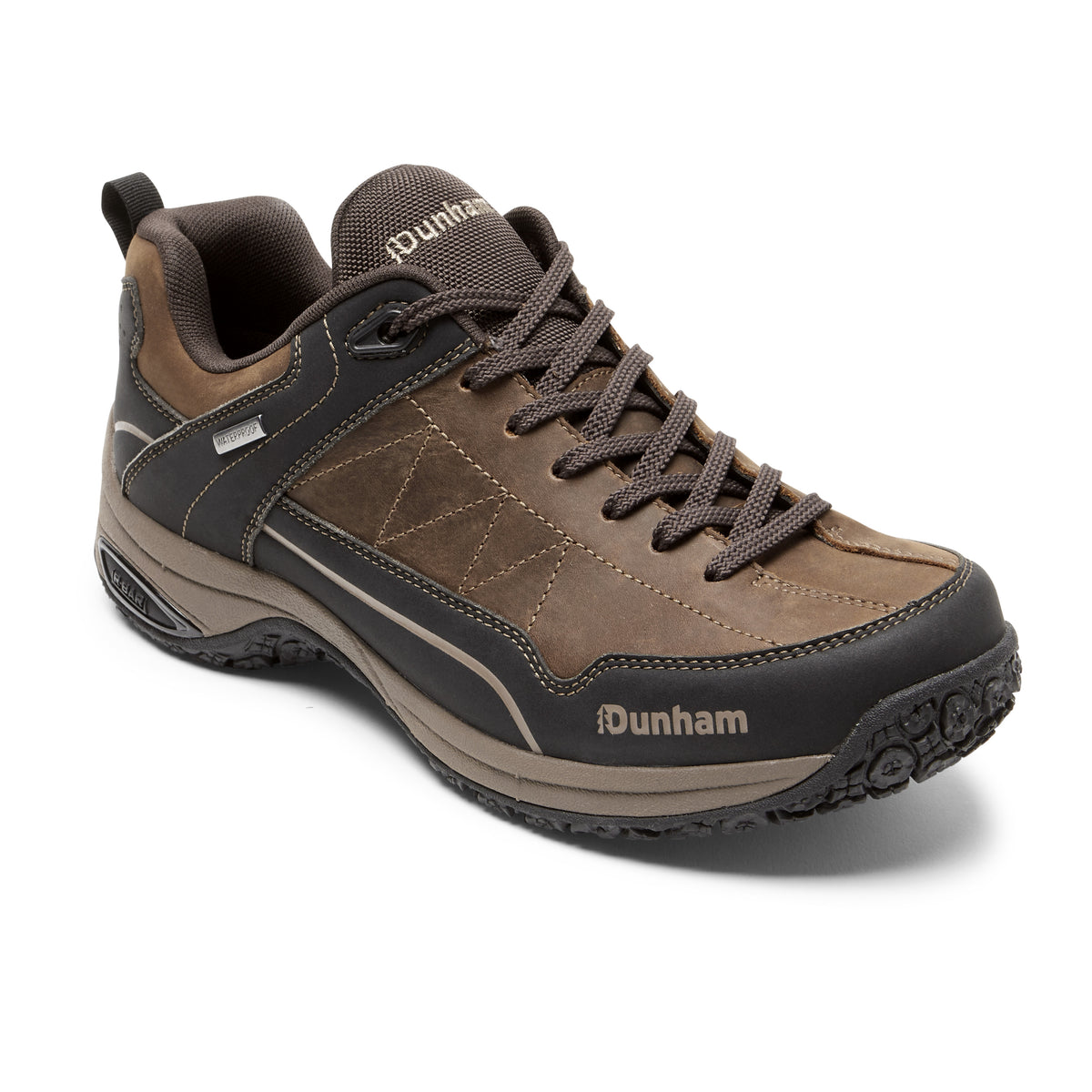 Dunham Men's Cloud Plus Lace Up In Brown 4E