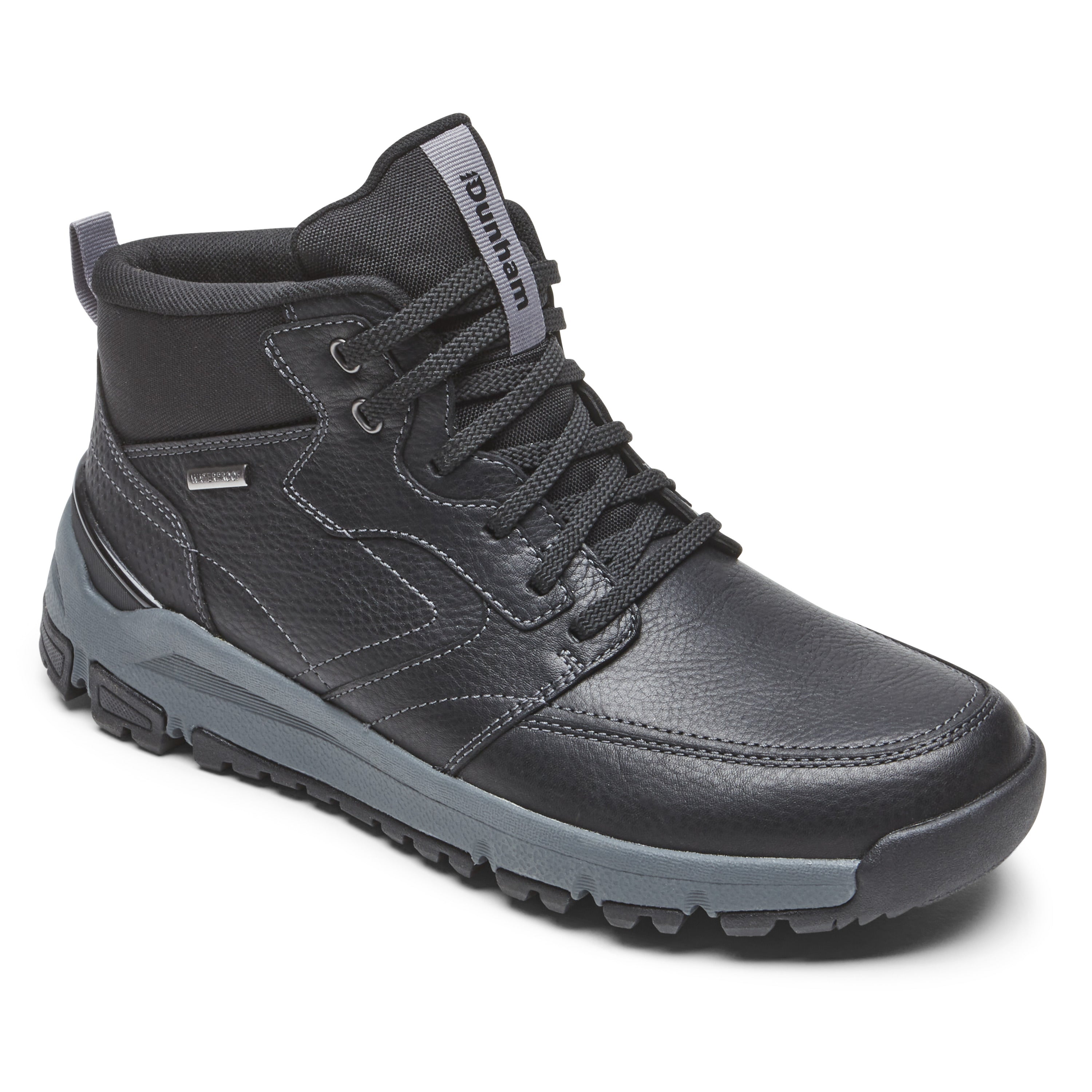 Dunham Men's Midboot In Black 4E