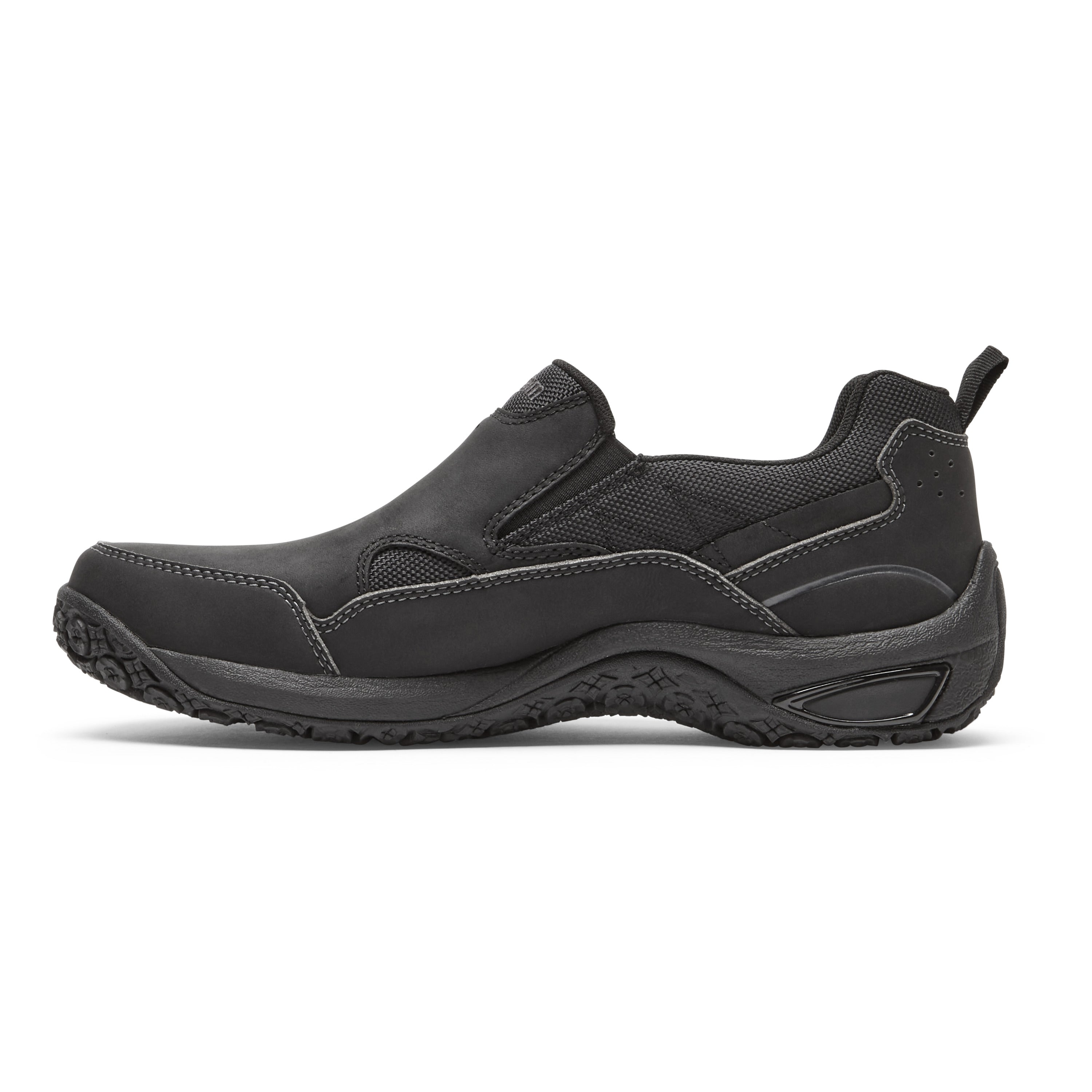 Dunham Men's Cloud Plus Slip On In Black 4E