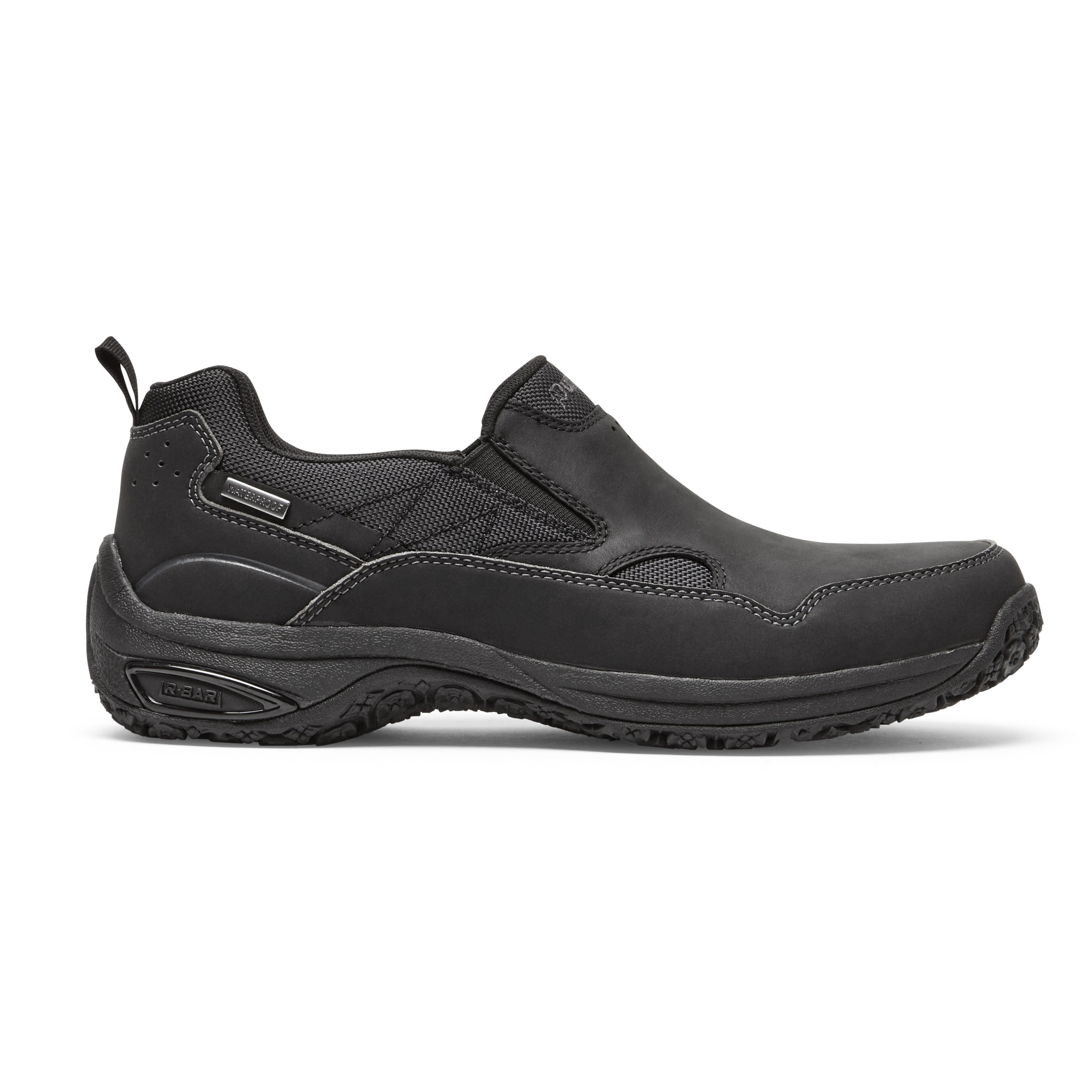 Dunham Men's Cloud Plus Slip On In Black 4E