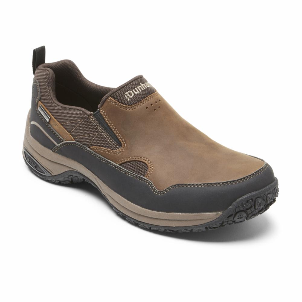 Dunham Men's Ludlow Cloud Plus Slip On Brown 4E
