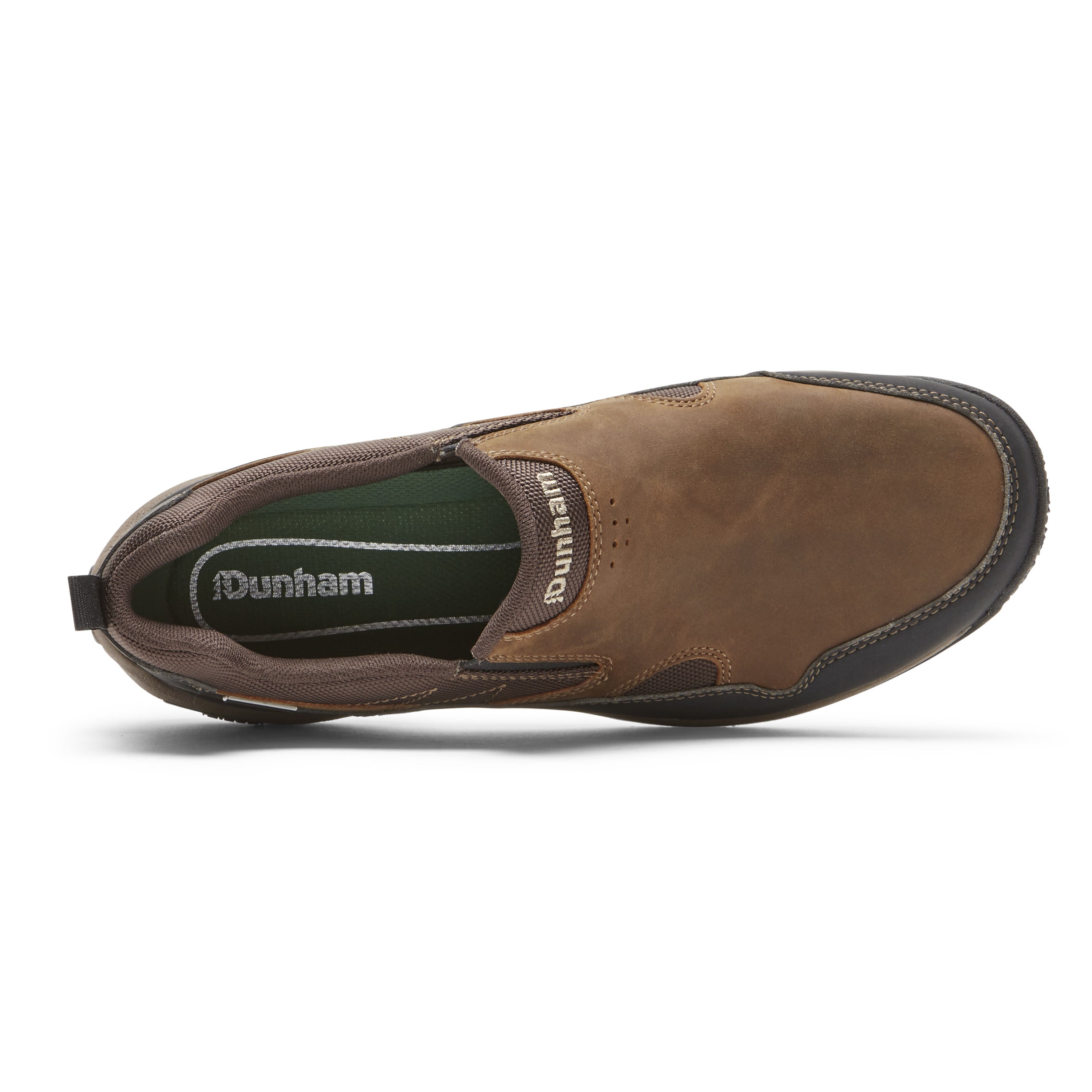 Dunham Men's Ludlow Cloud Plus Slip On In Brown 2E