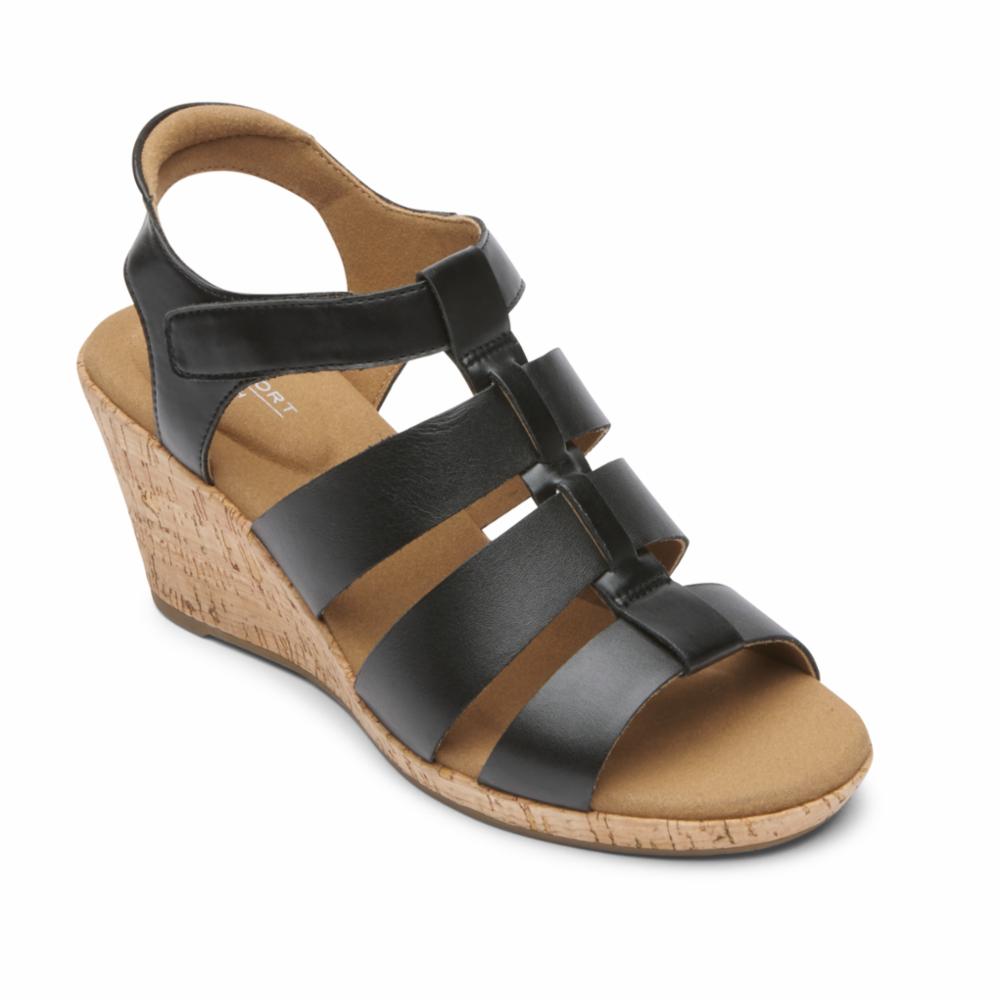 Rockport  Women's Briah New Gladiator Briah Black W