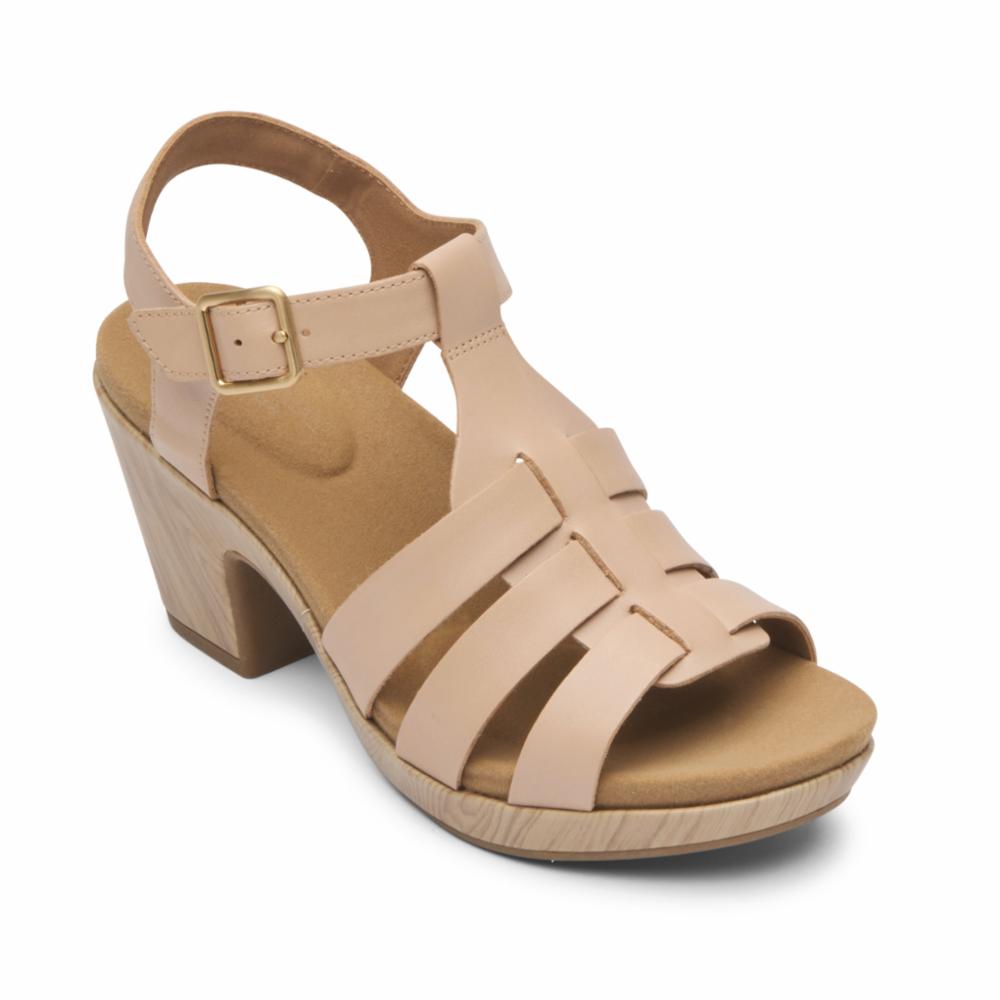 Rockport  Women's Vivianne Woven Vivianne Nude M