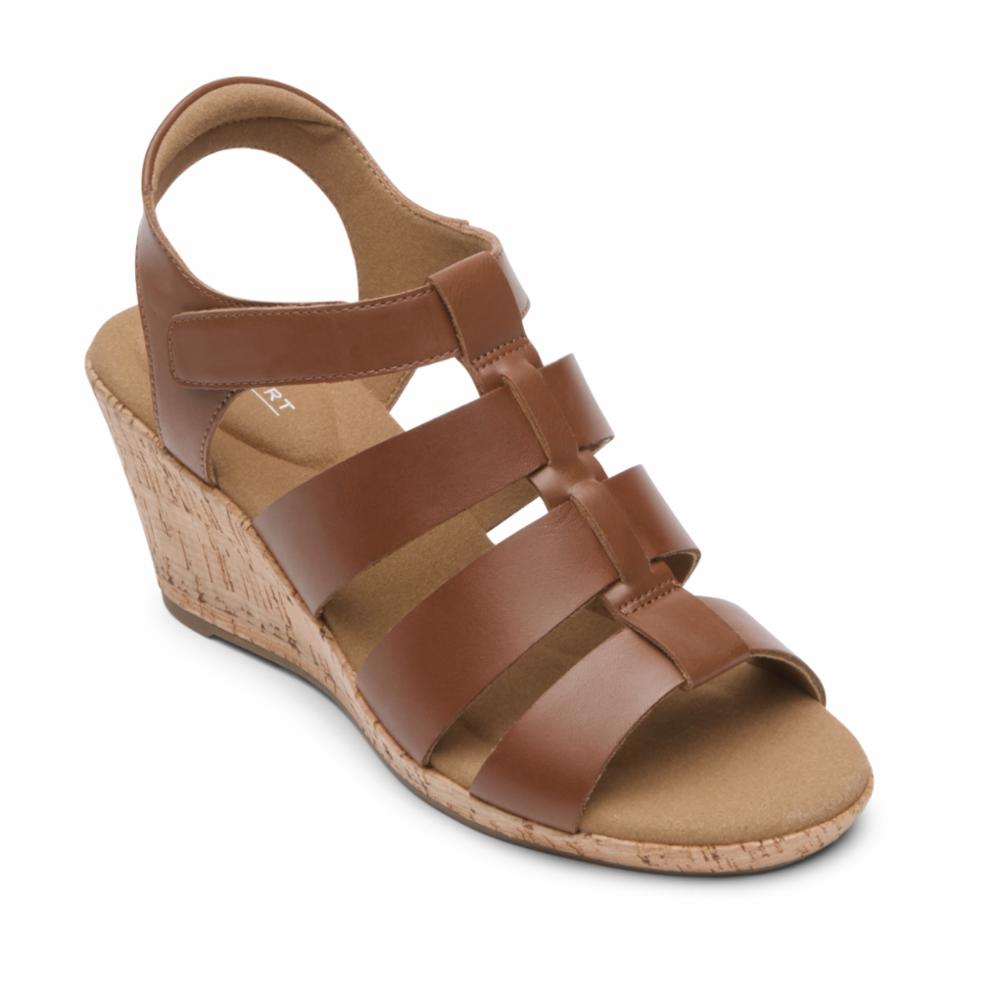 Rockport  Women's Briah New Gladiator Briah Brown W