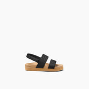 Reef Girl's' Kids Water Vista In Black/Tan M
