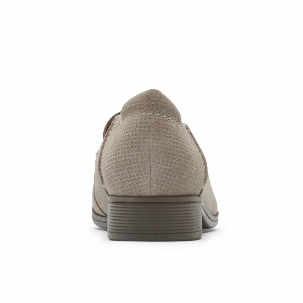 Cobb Hill Women's Moc Crosbie Dove Suede W