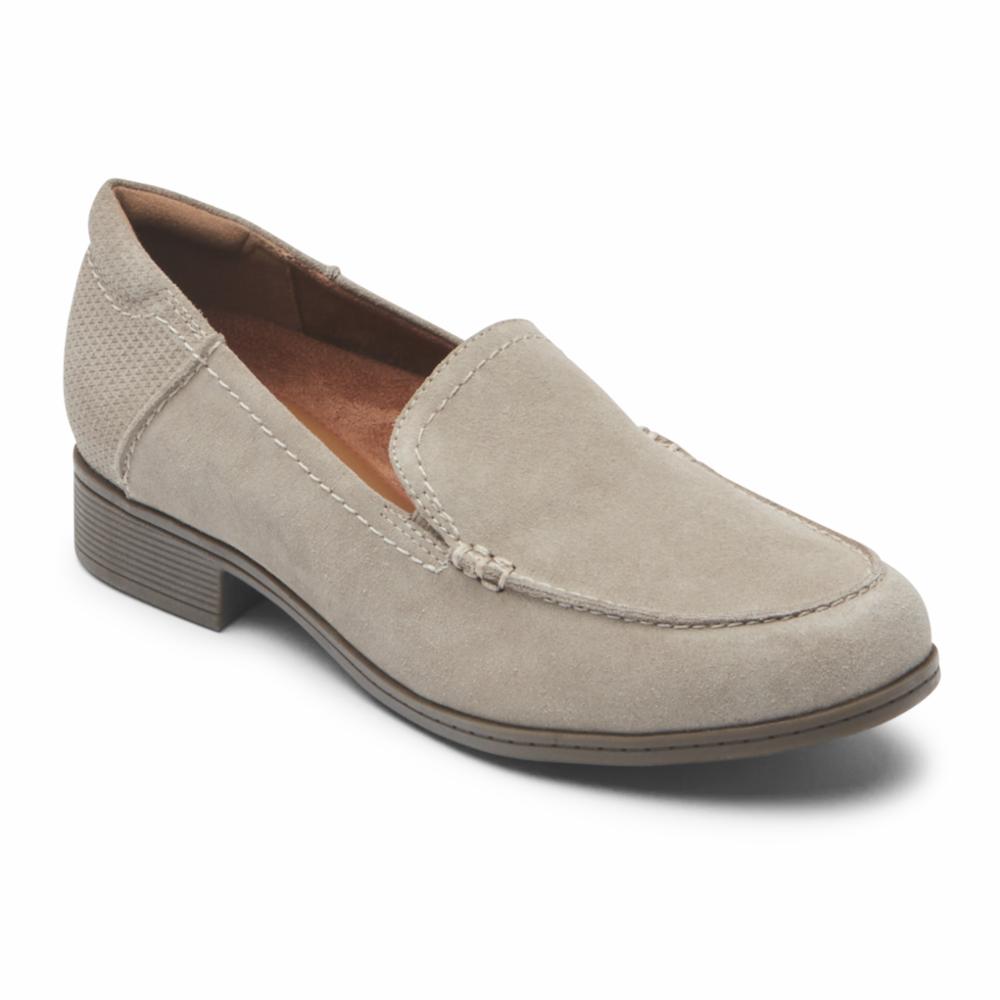 Cobb Hill Women's Moc Crosbie Dove Suede W