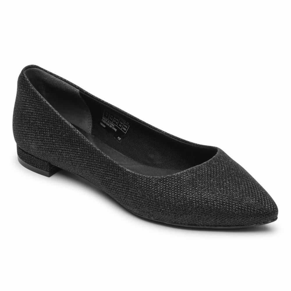 Rockport  Women's Total Motion Adelyn Adelyn Ballet Total Motion Adelyn Black M