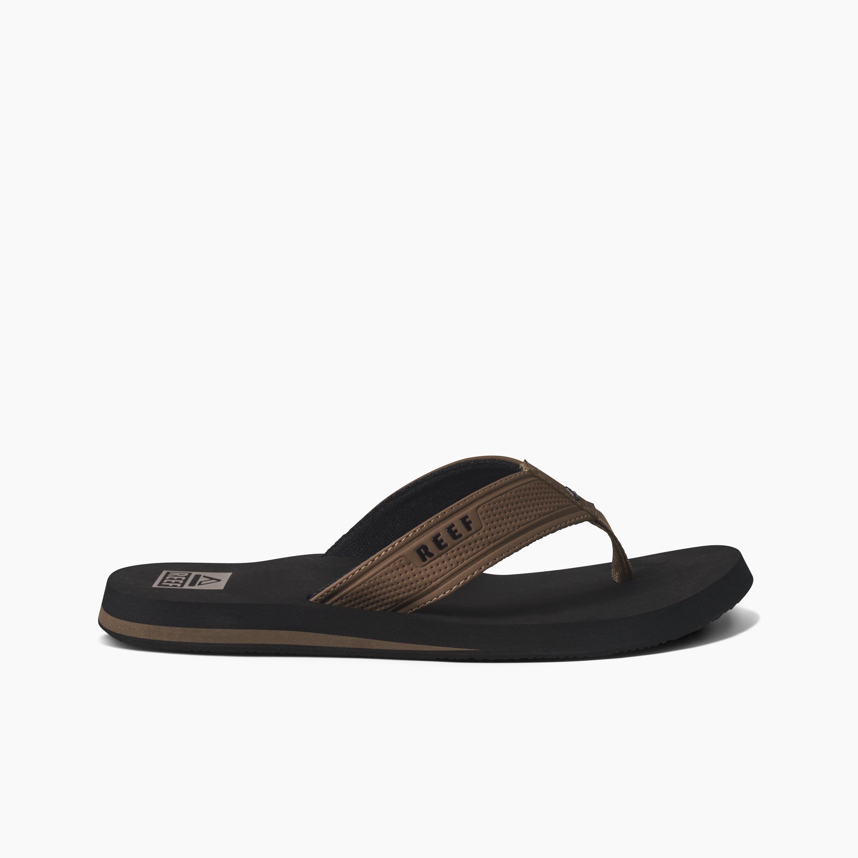 Reef Men's The Layback In Black/Tan M