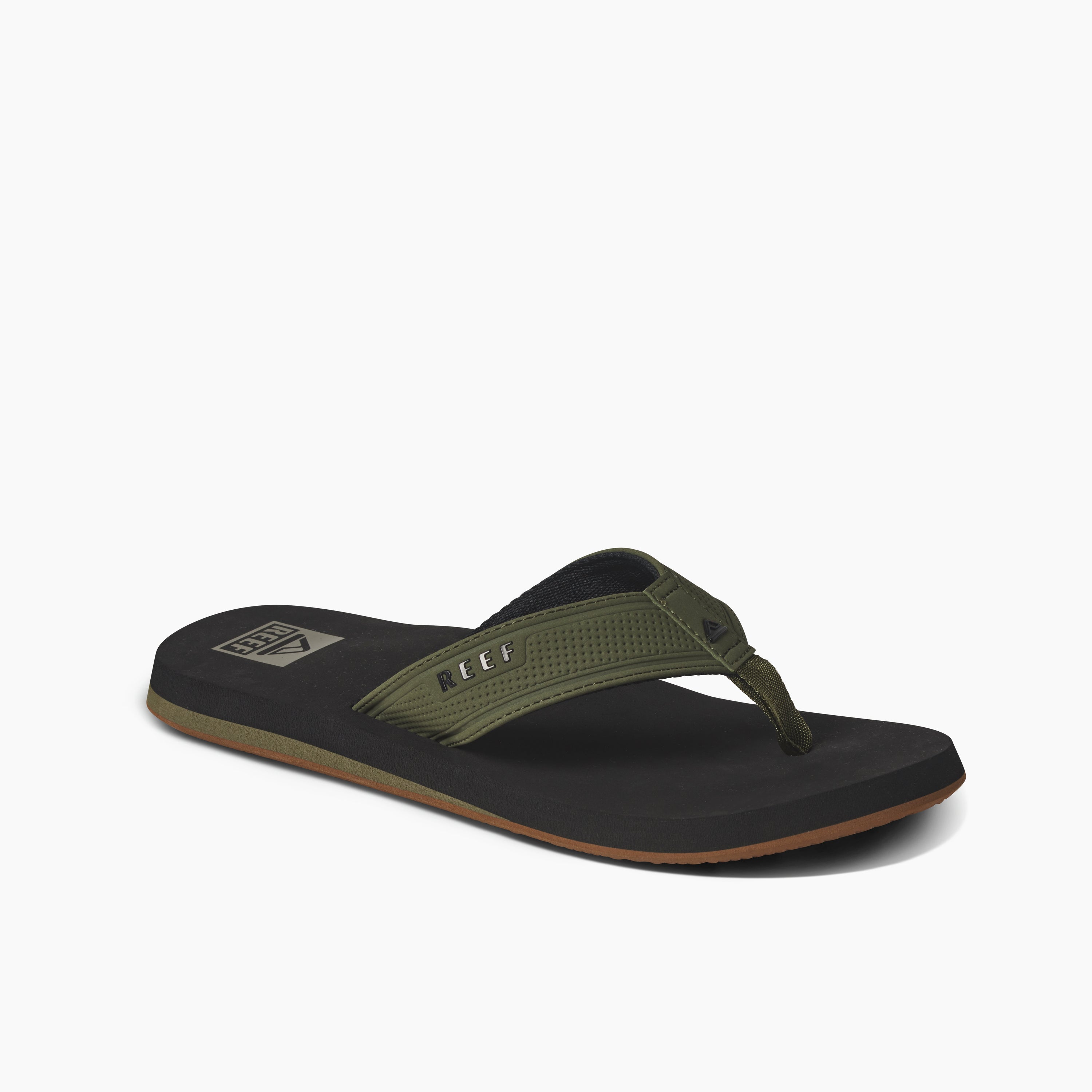 Reef Men's The Layback In Black/Olive M