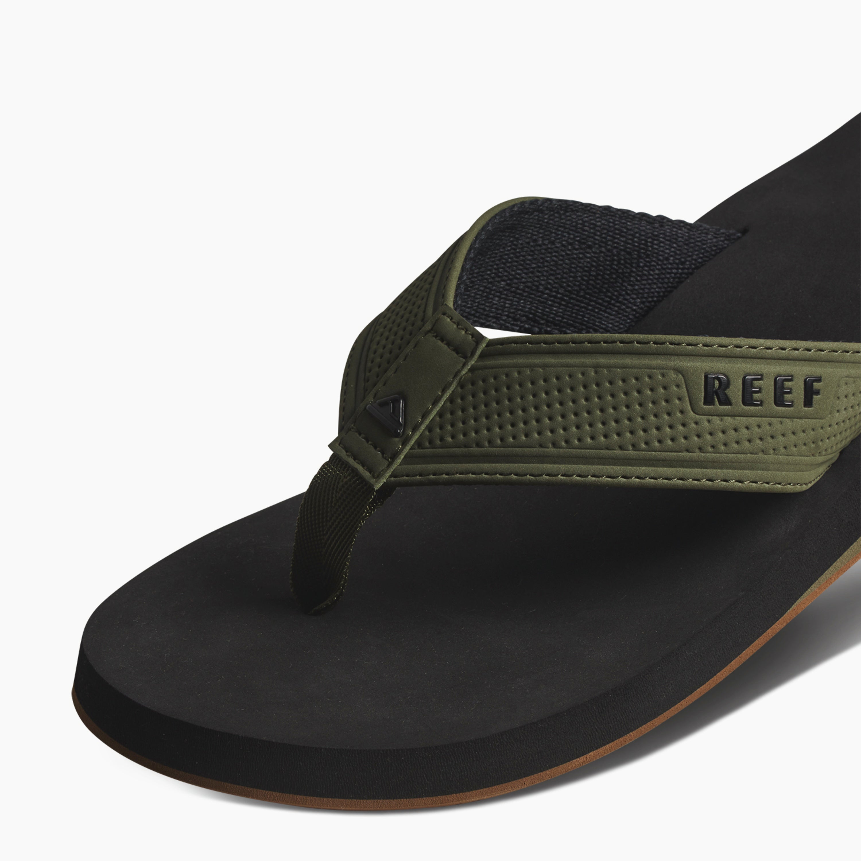 Reef Men's The Layback In Black/Olive M