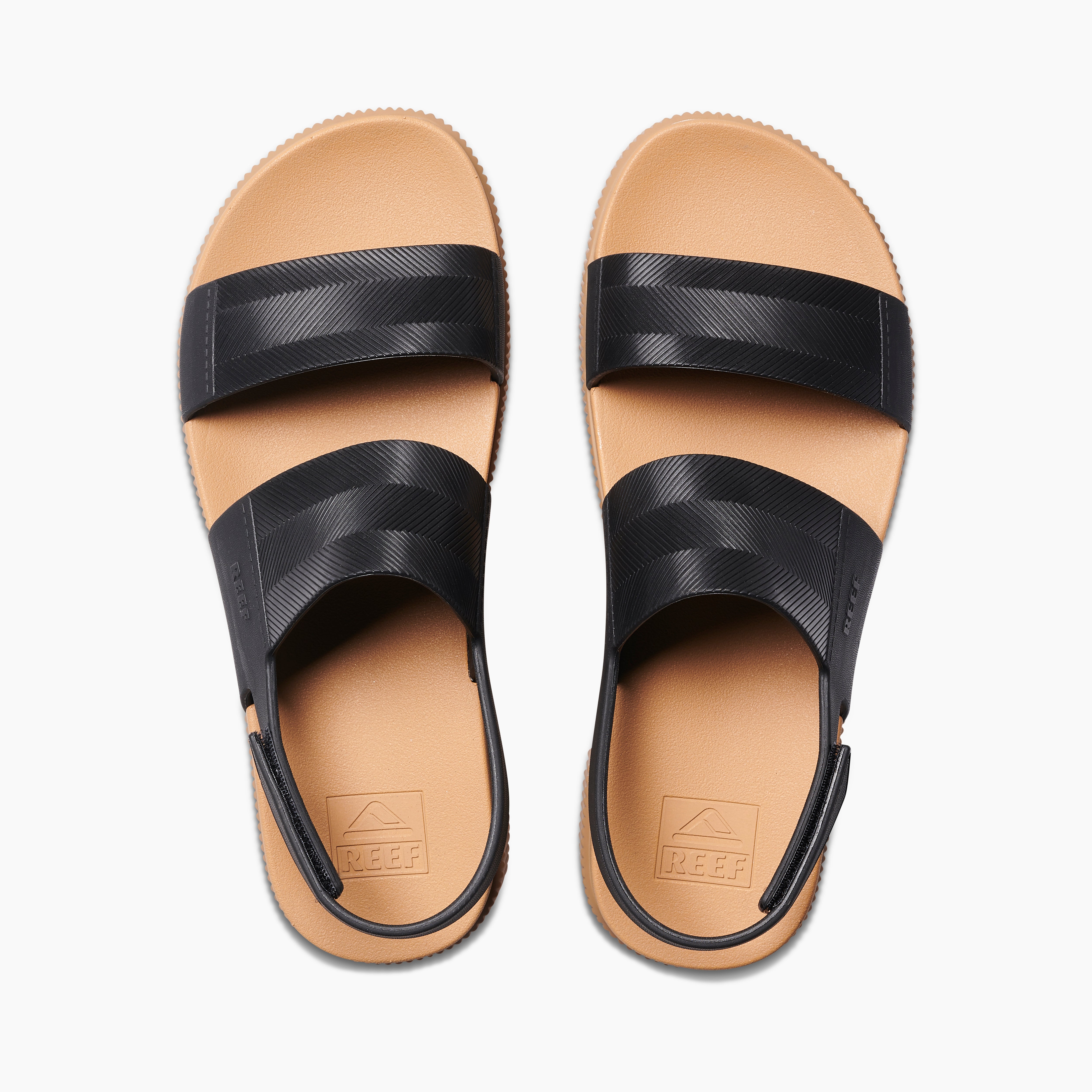 Reef Women's Water Vista Higher In Black/Tan M