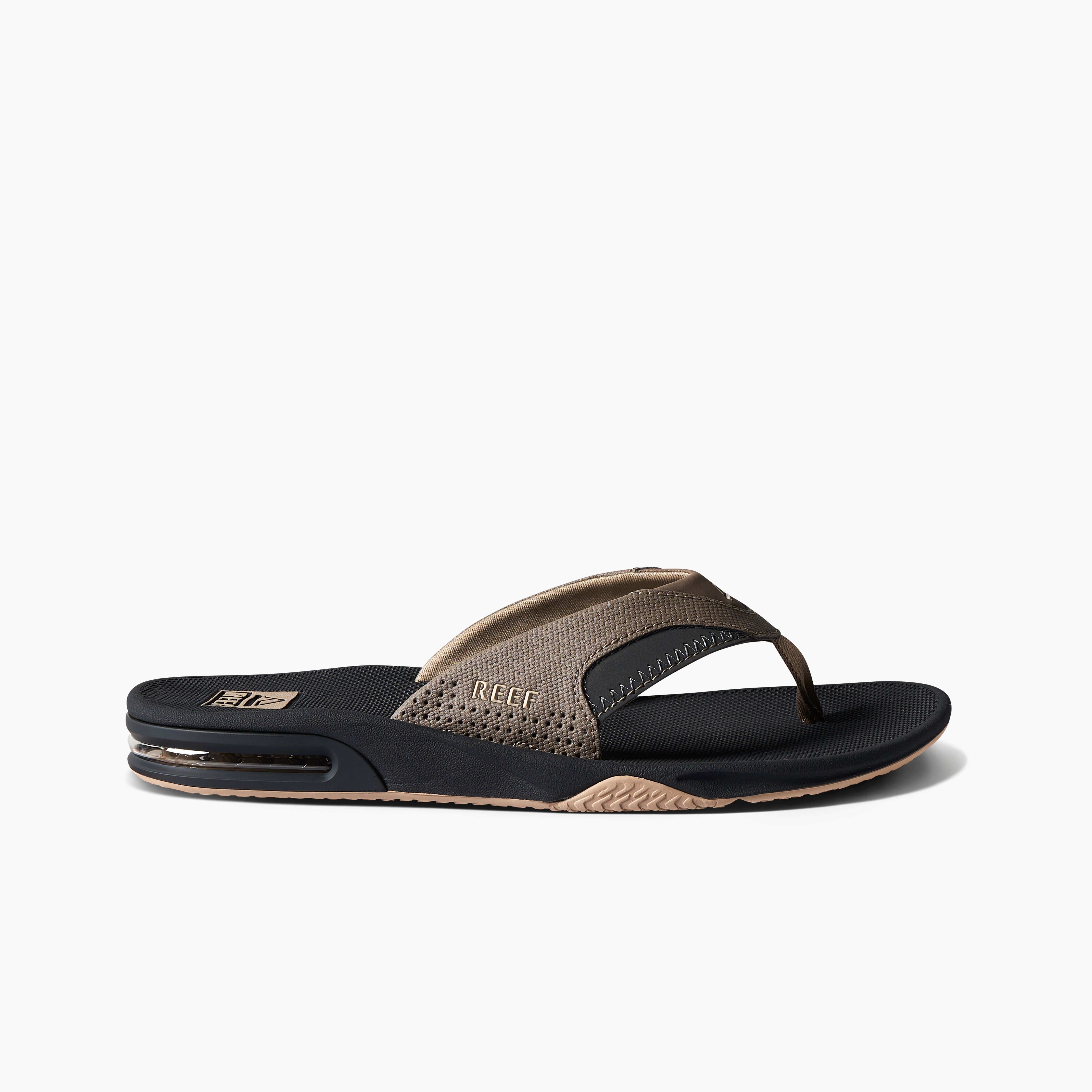 Reef Men's Fanning In Fossil/Raven M