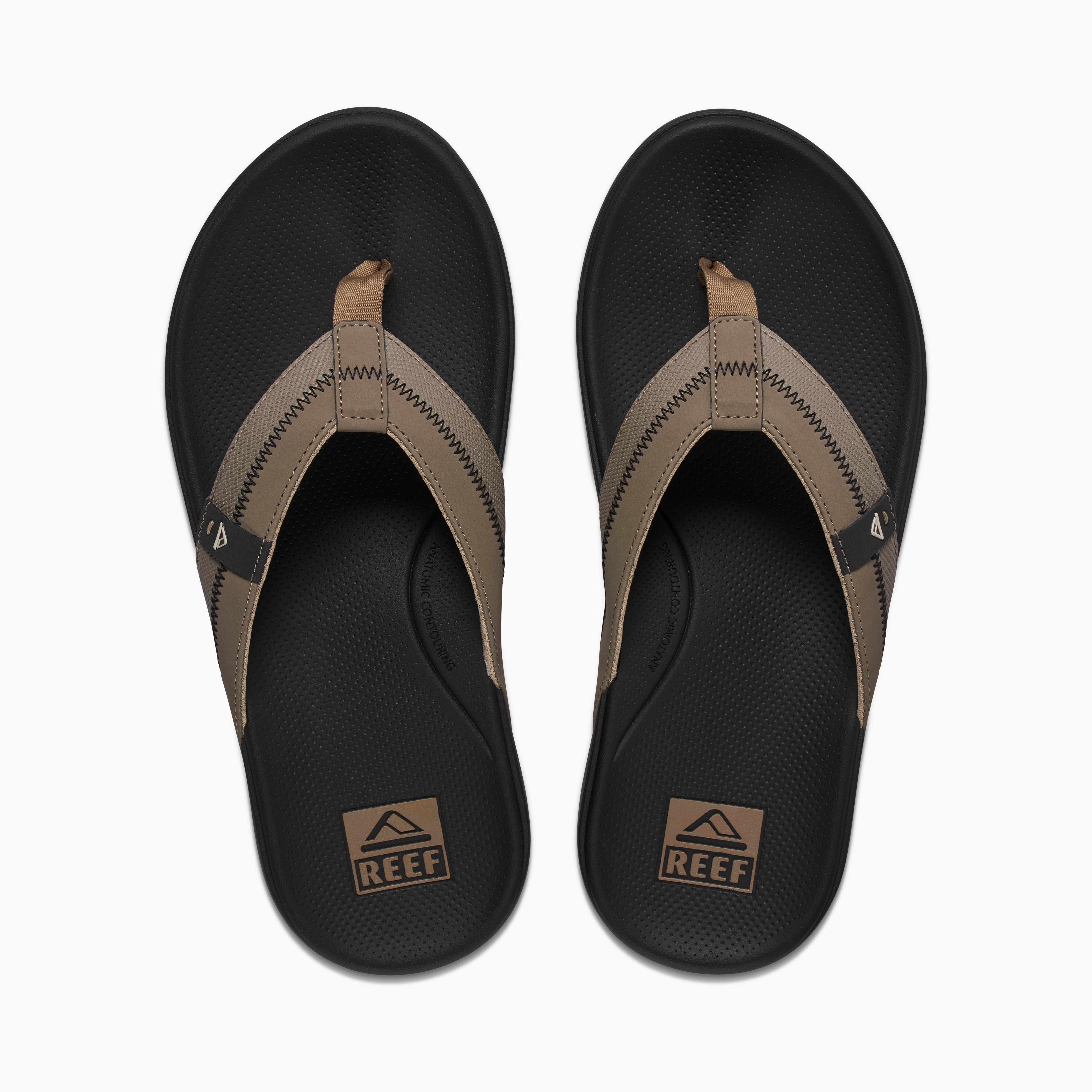 Reef Men's Cushion Phantom 2.0  In Fossil/Raven M