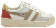 Gola Women's Grandslam Trident In White/Bone/Flax M