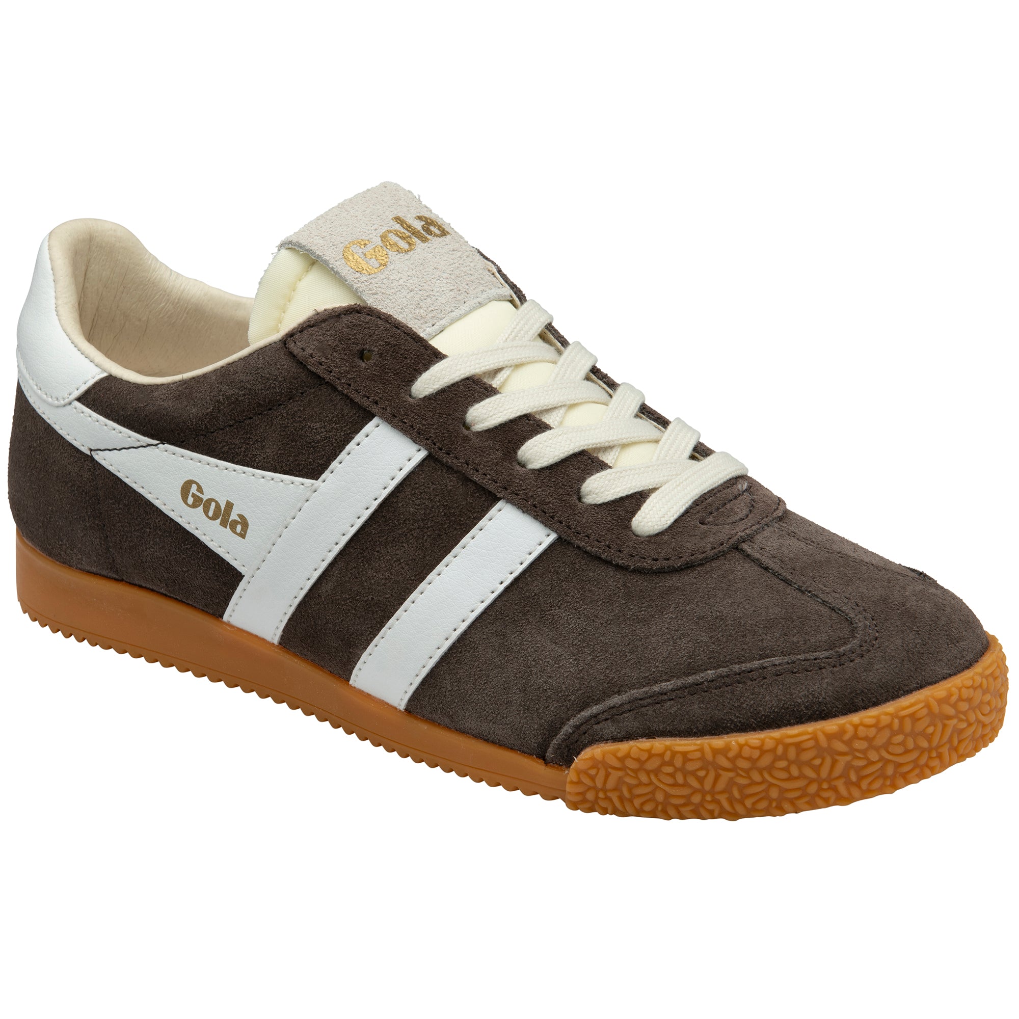 Gola Women's Elan Trainer In Mocha/White M
