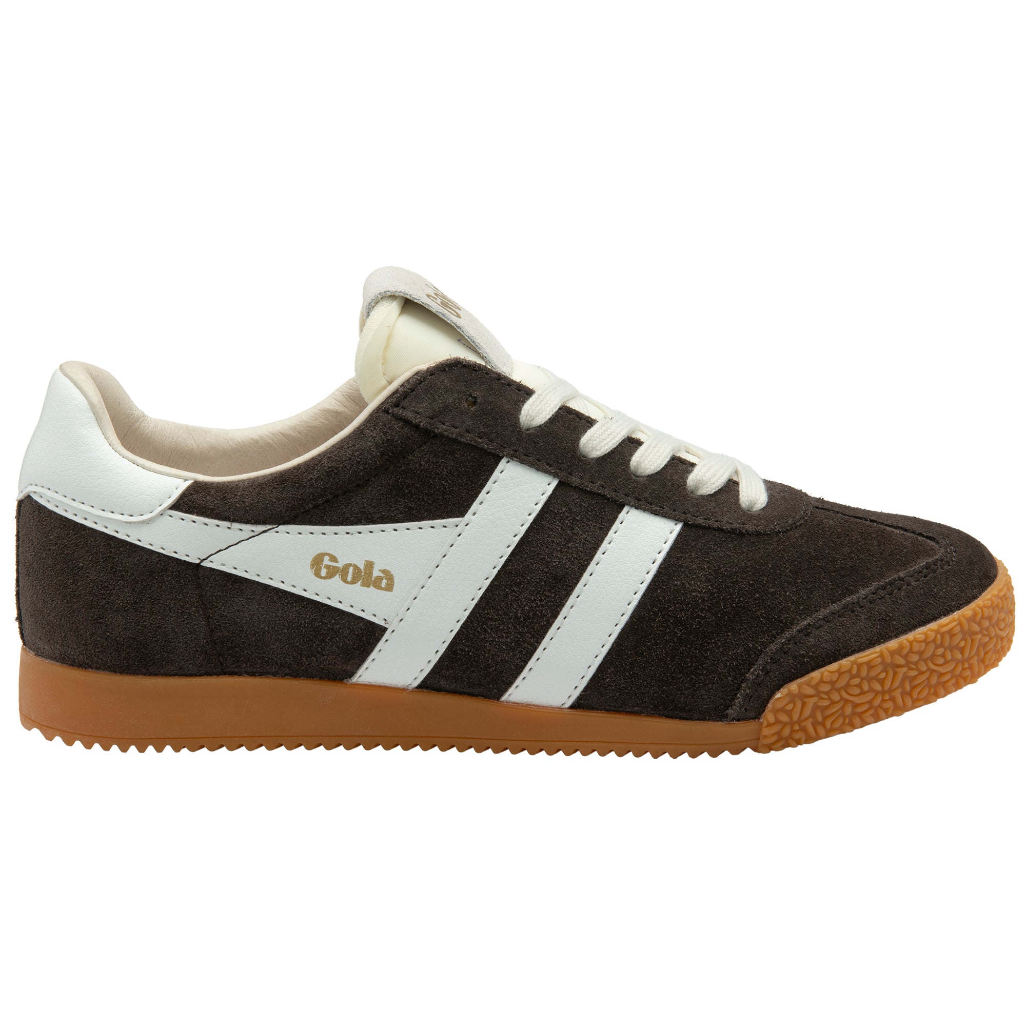 Gola Women's Elan Trainer In Mocha/White M